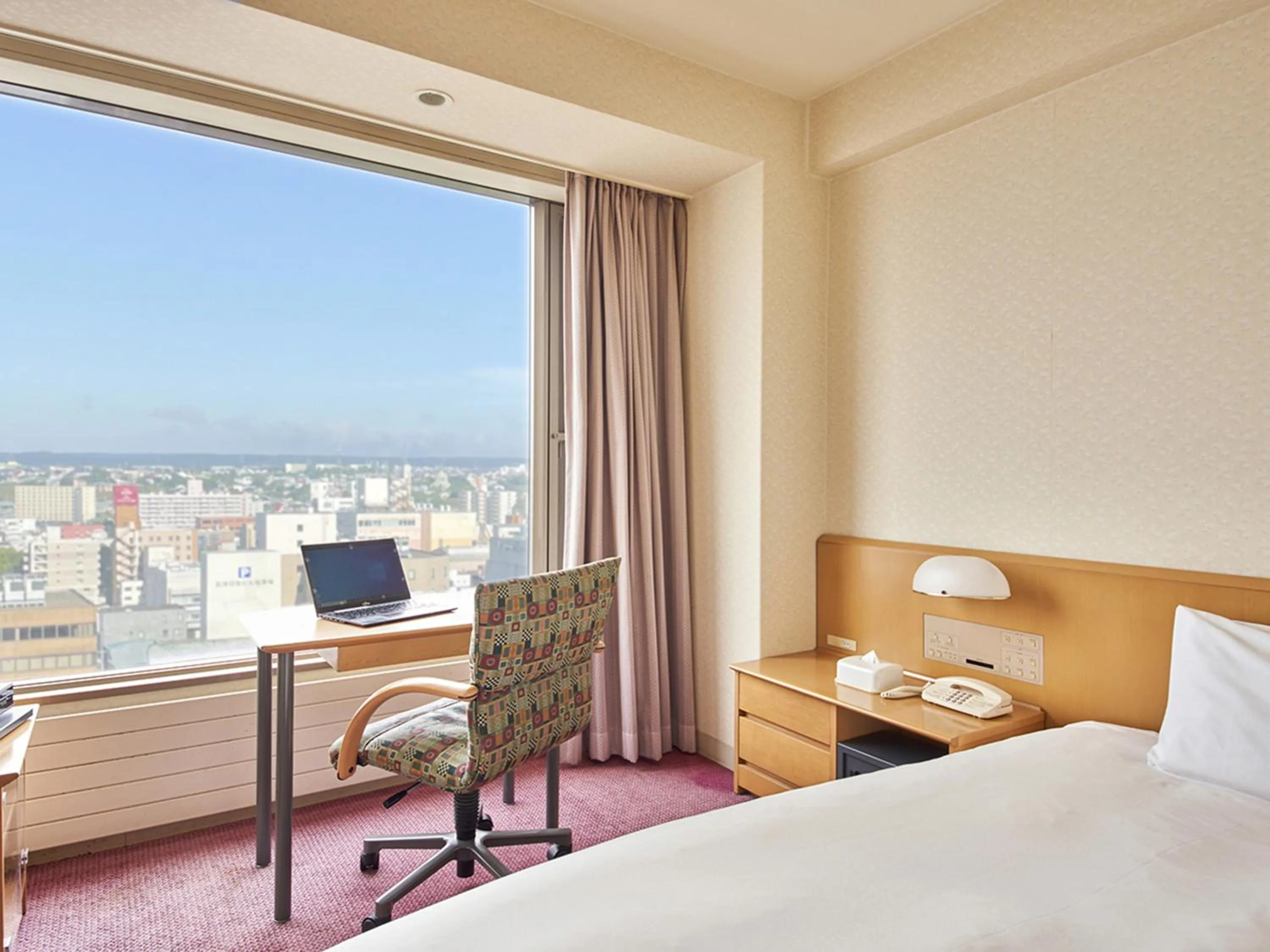 Bedroom, Bed in Kushiro Prince Hotel