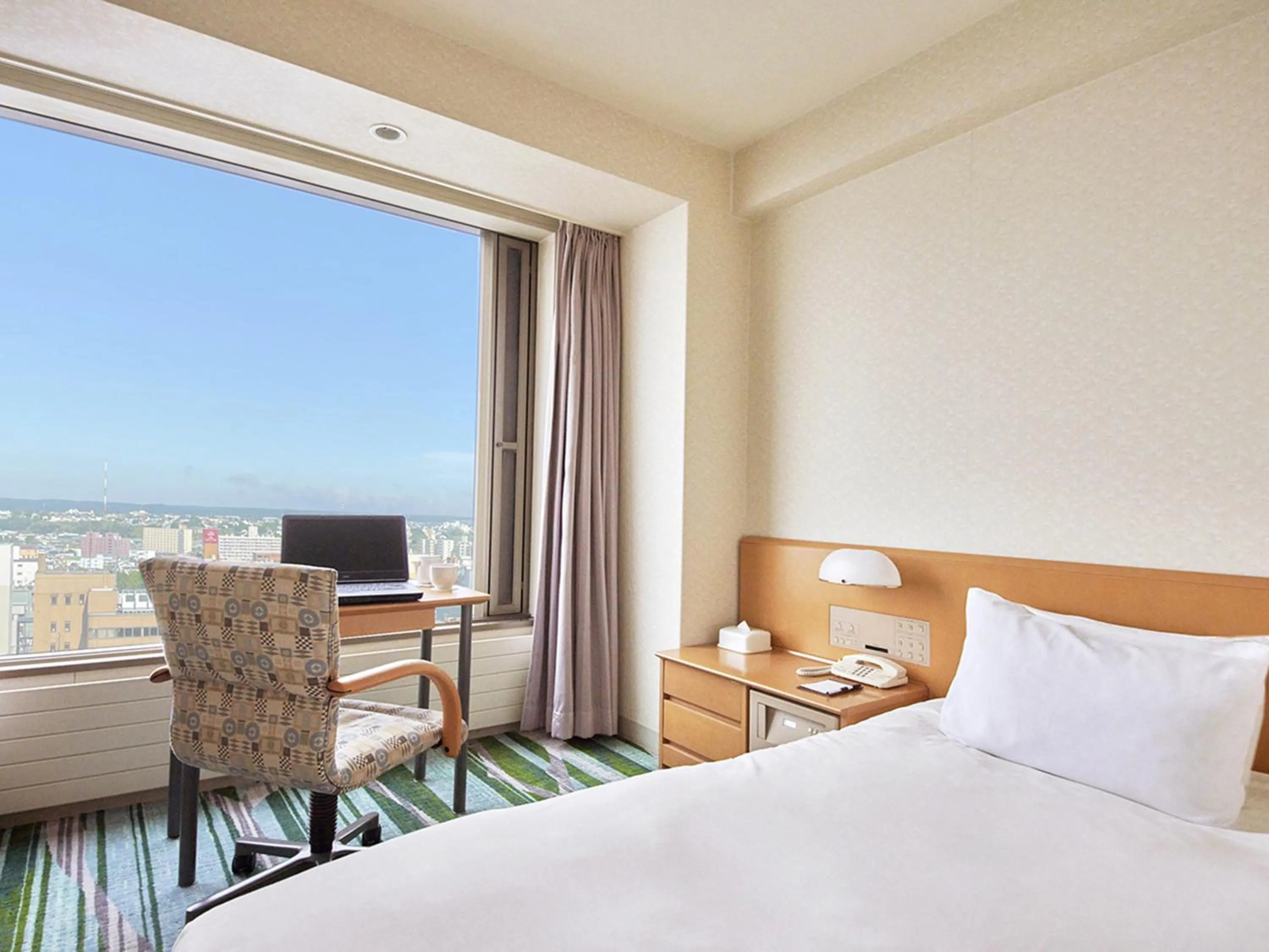 Bedroom, Bed in Kushiro Prince Hotel