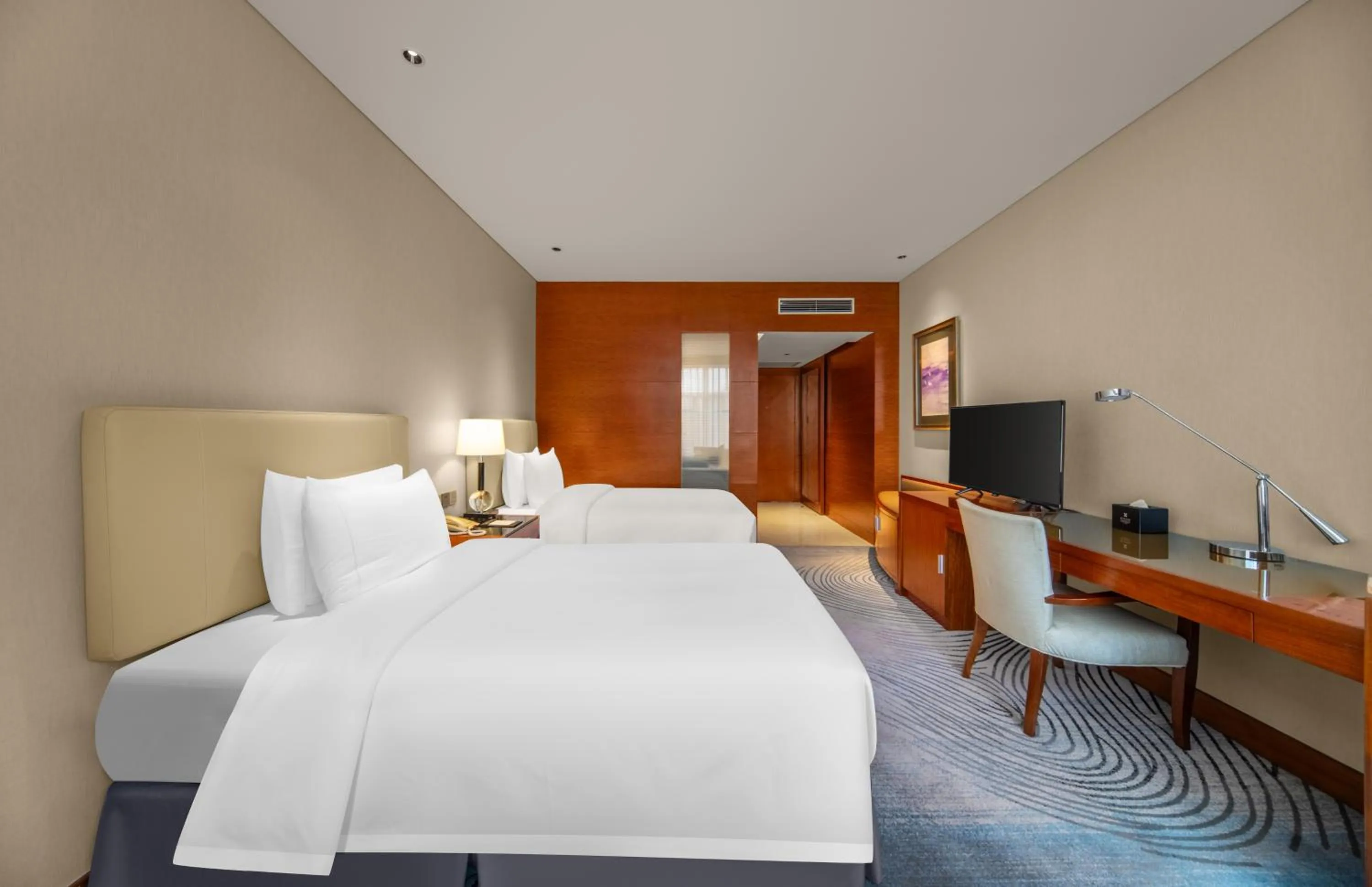 bunk bed, Bed in Xiamen C&D Hotel