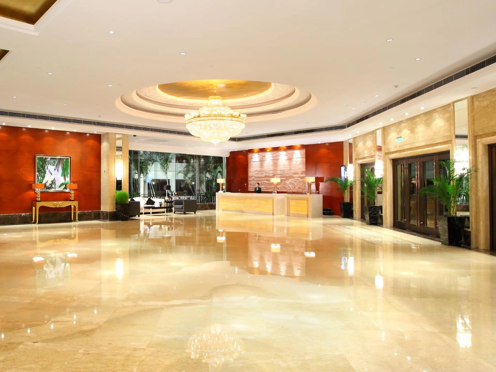 Lobby or reception in Xiamen C&D Hotel