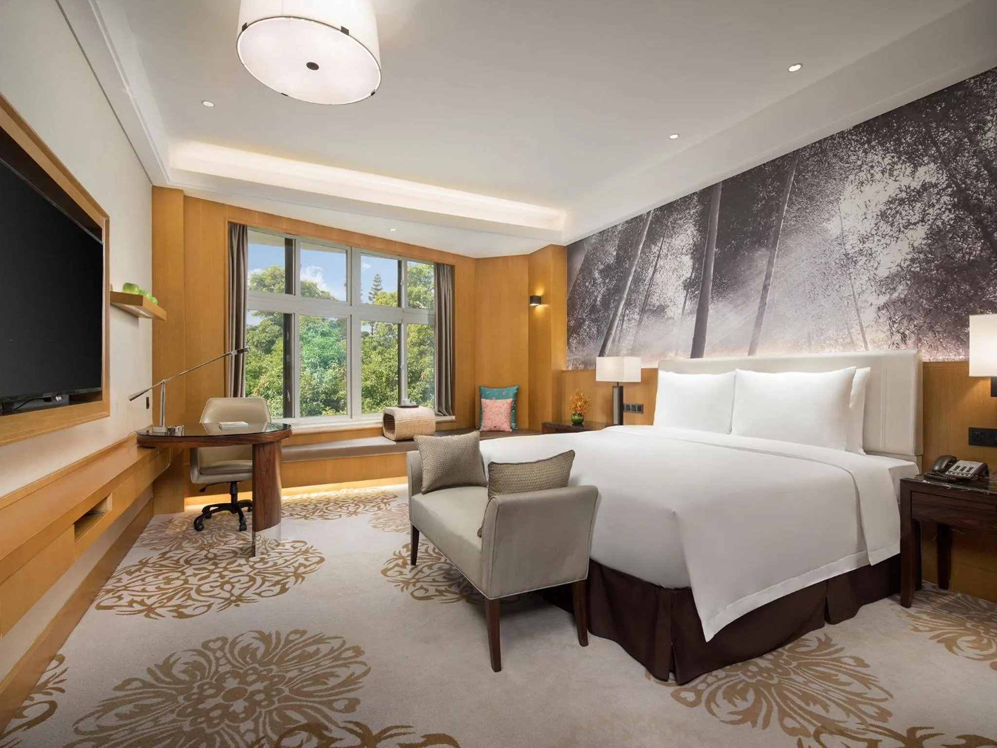 Photo of the whole room, Bed in Xiamen C&D Hotel