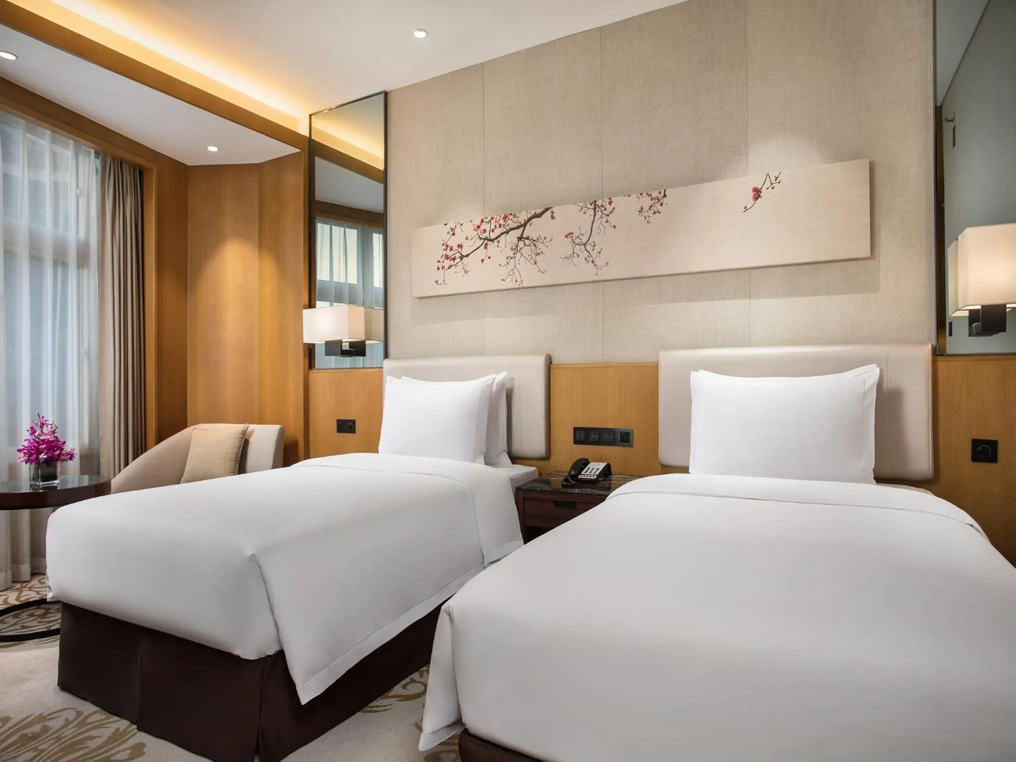 Photo of the whole room, Bed in Xiamen C&D Hotel