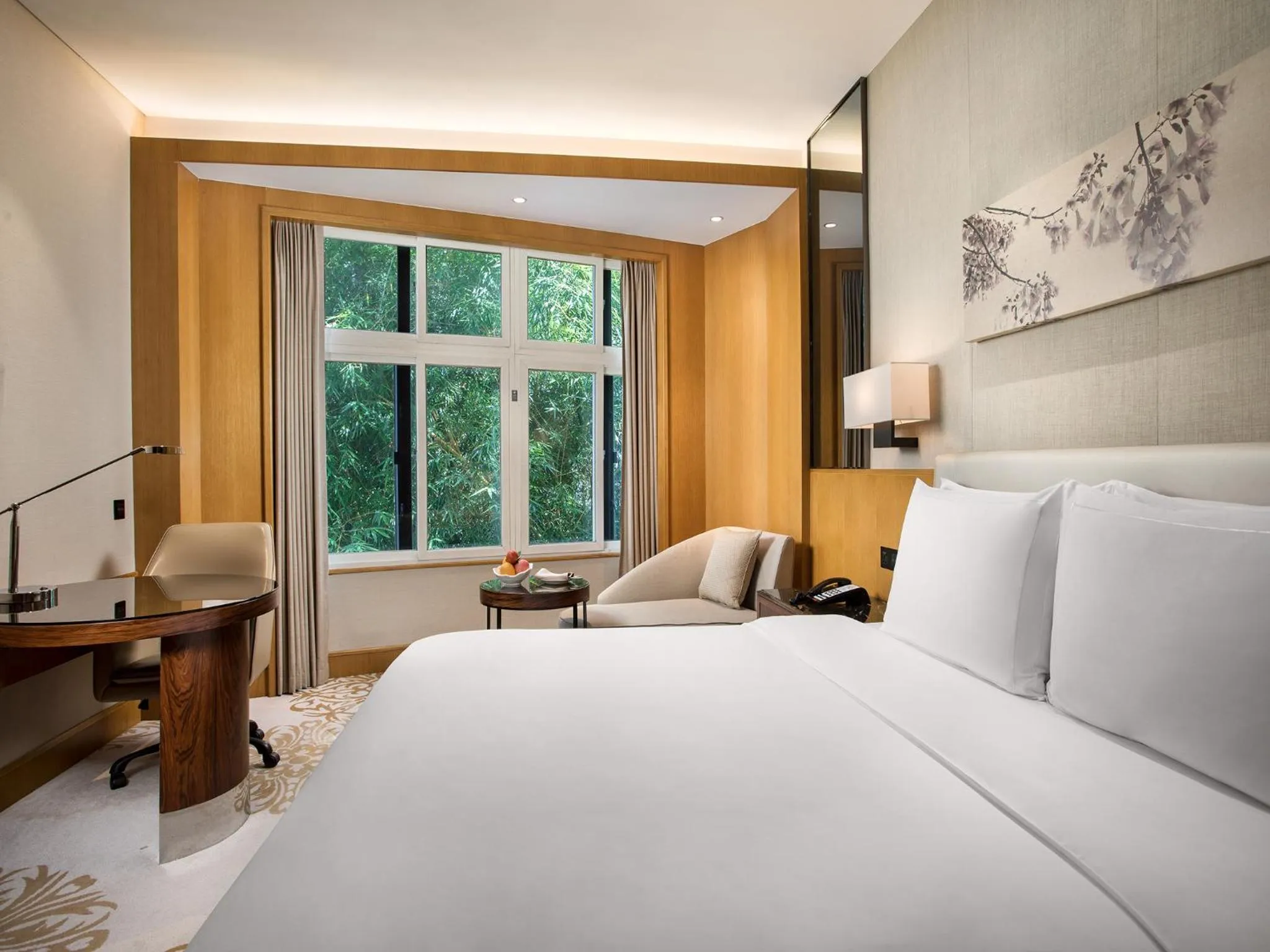 Bed in Xiamen C&D Hotel