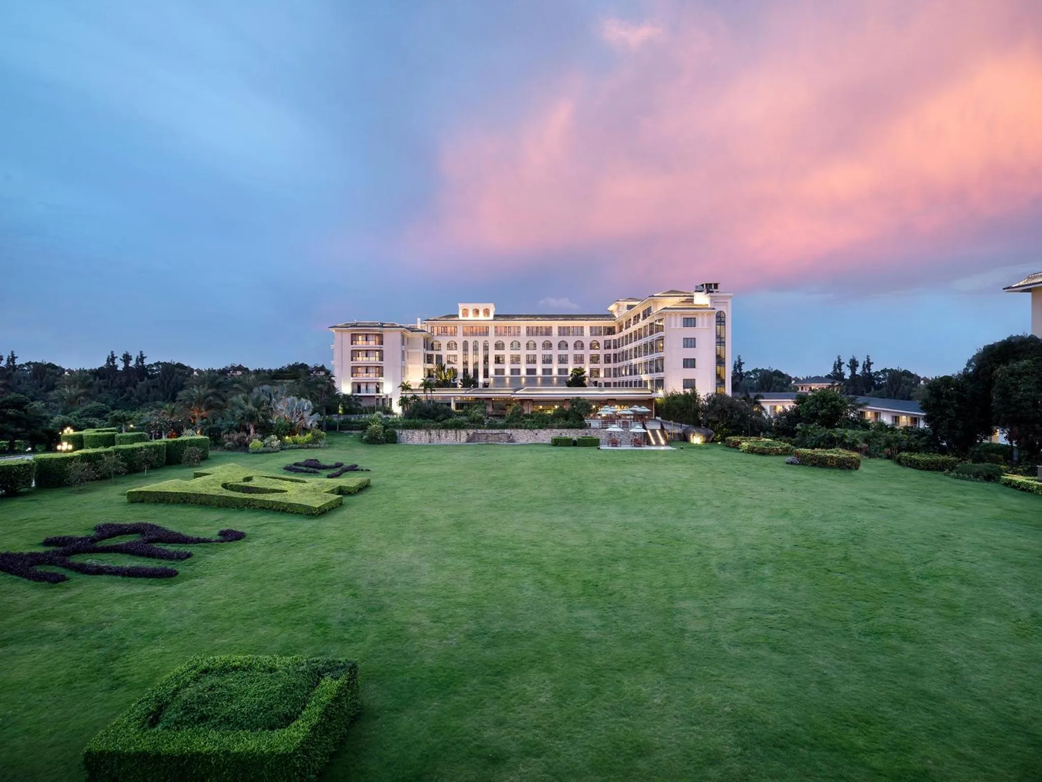 Bird's eye view in Xiamen C&D Hotel