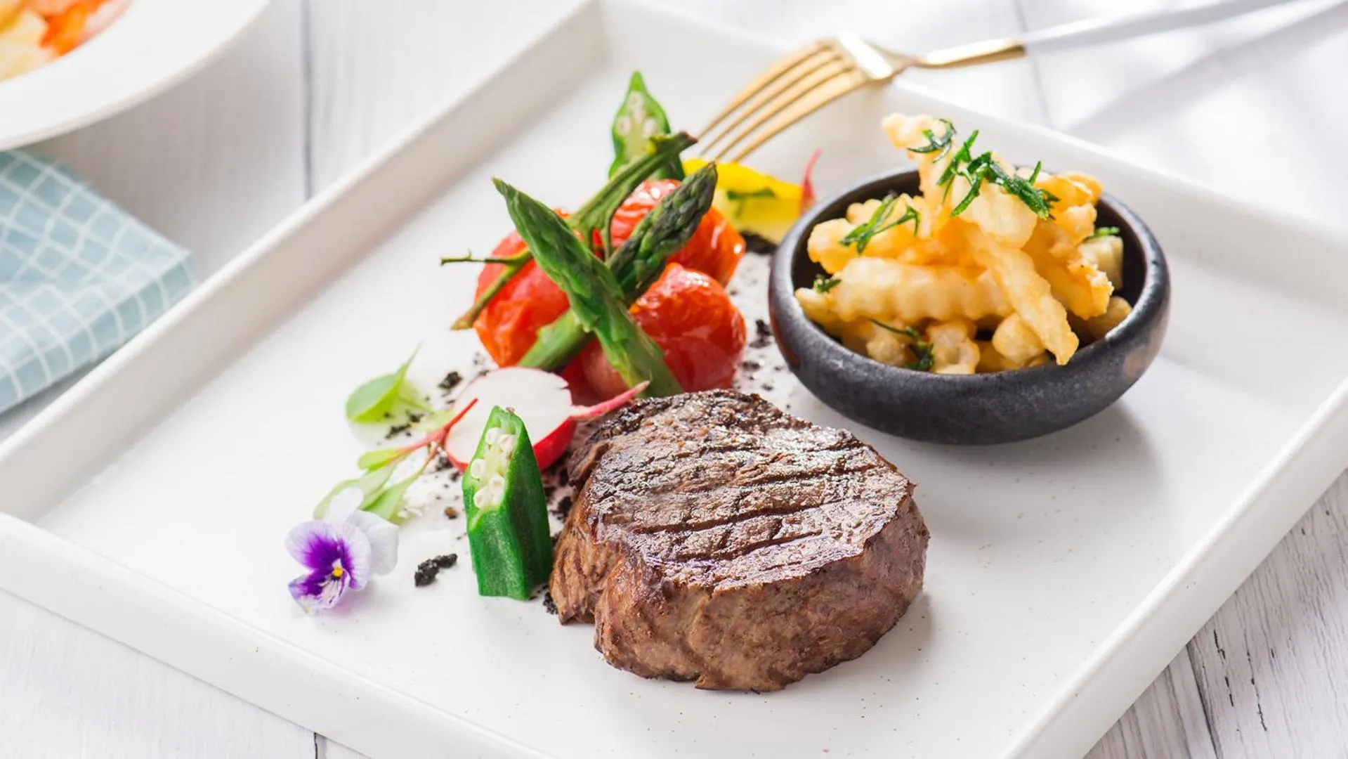 Food close-up in Xiamen C&D Hotel