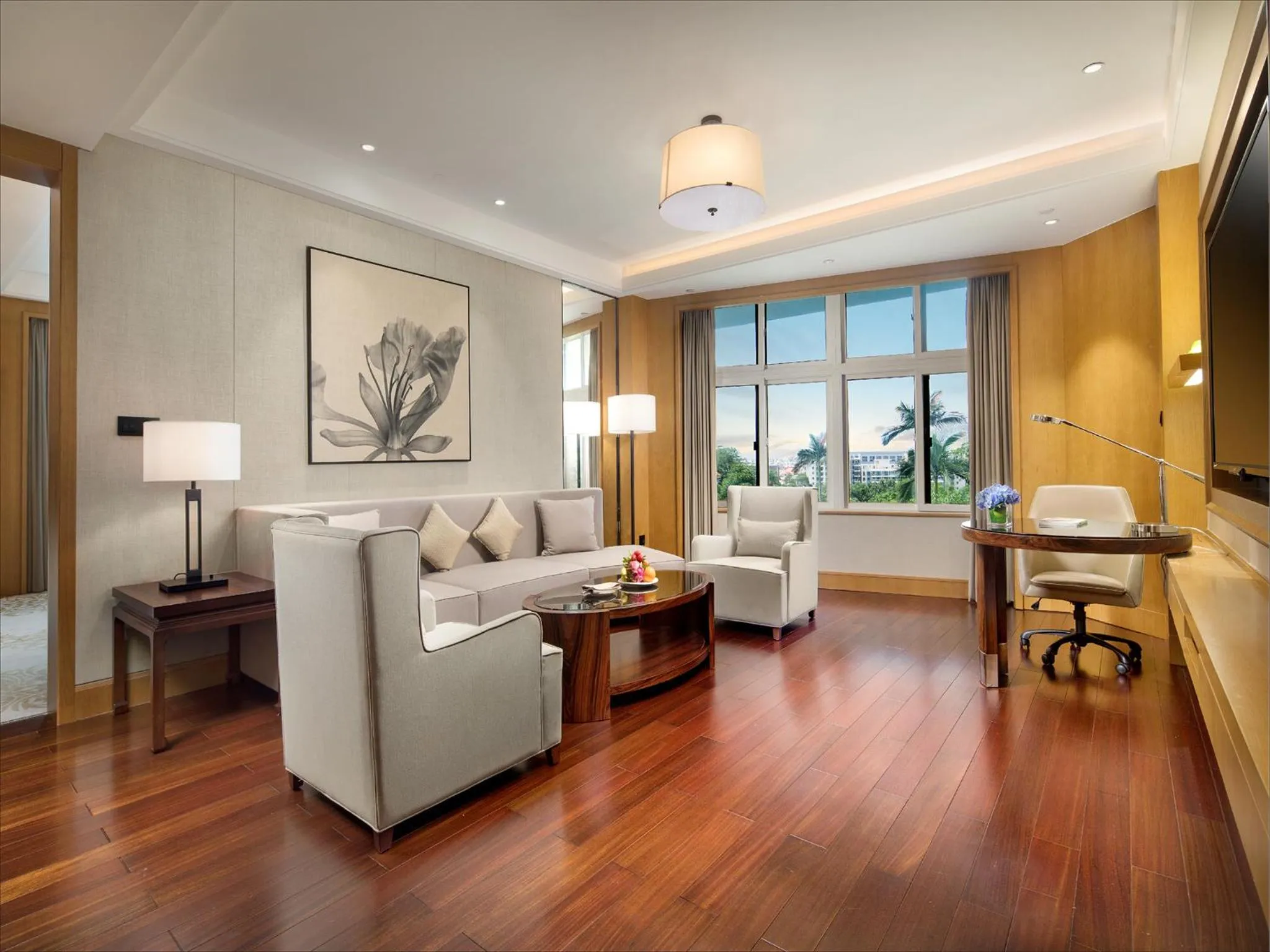 Living room in Xiamen C&D Hotel