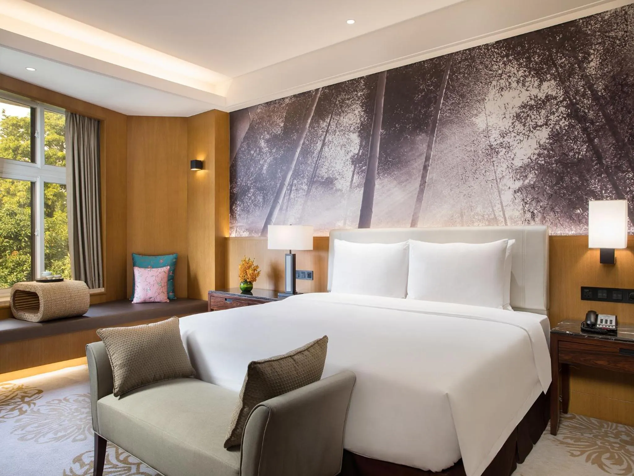 Photo of the whole room, Bed in Xiamen C&D Hotel