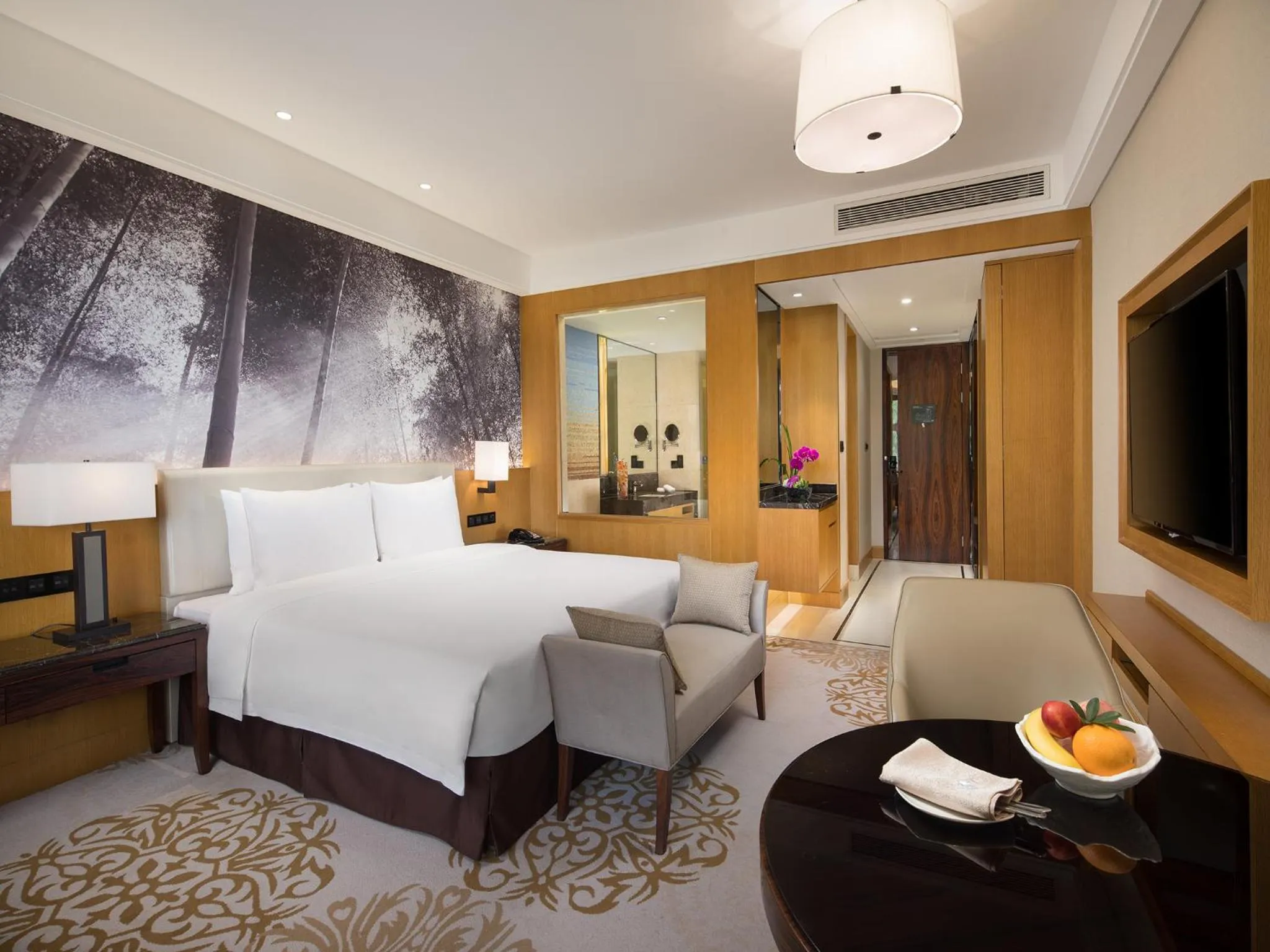 Decorative detail in Xiamen C&D Hotel