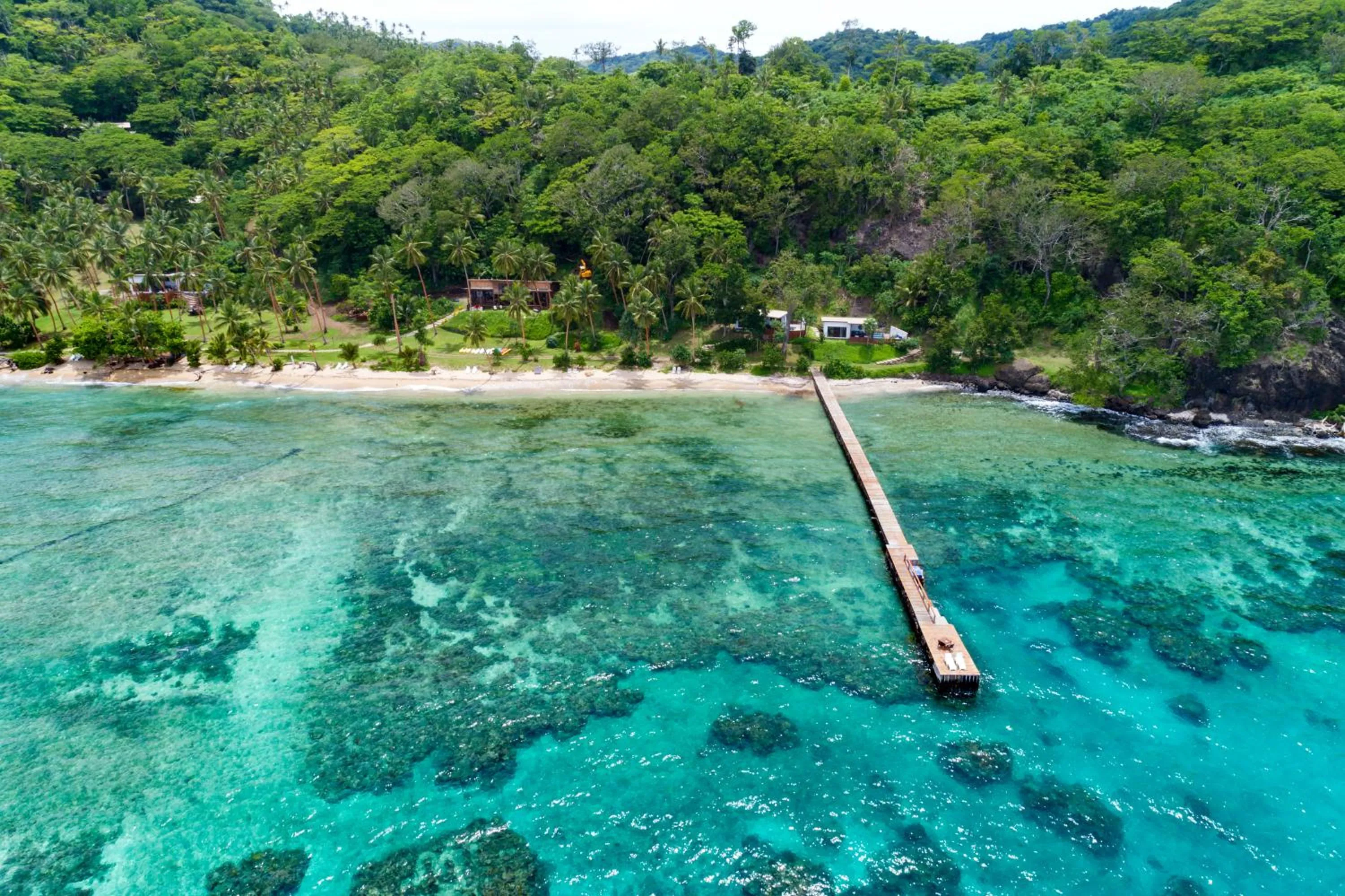 Bird's eye view in The Remote Resort