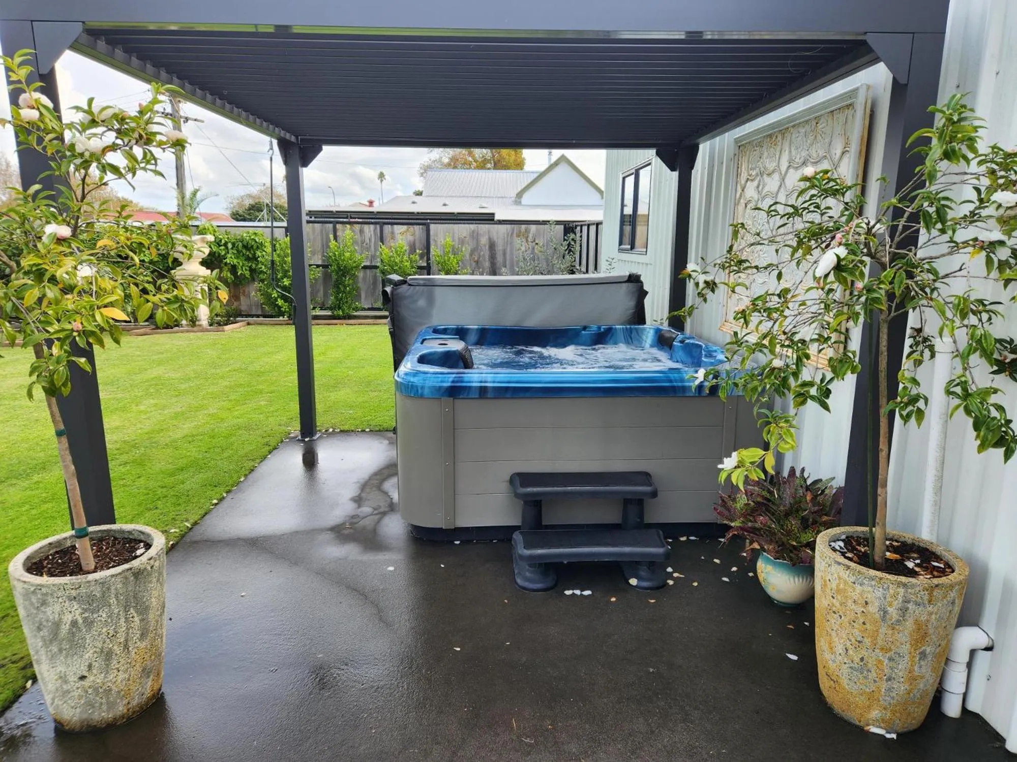 Garden in Cedar House