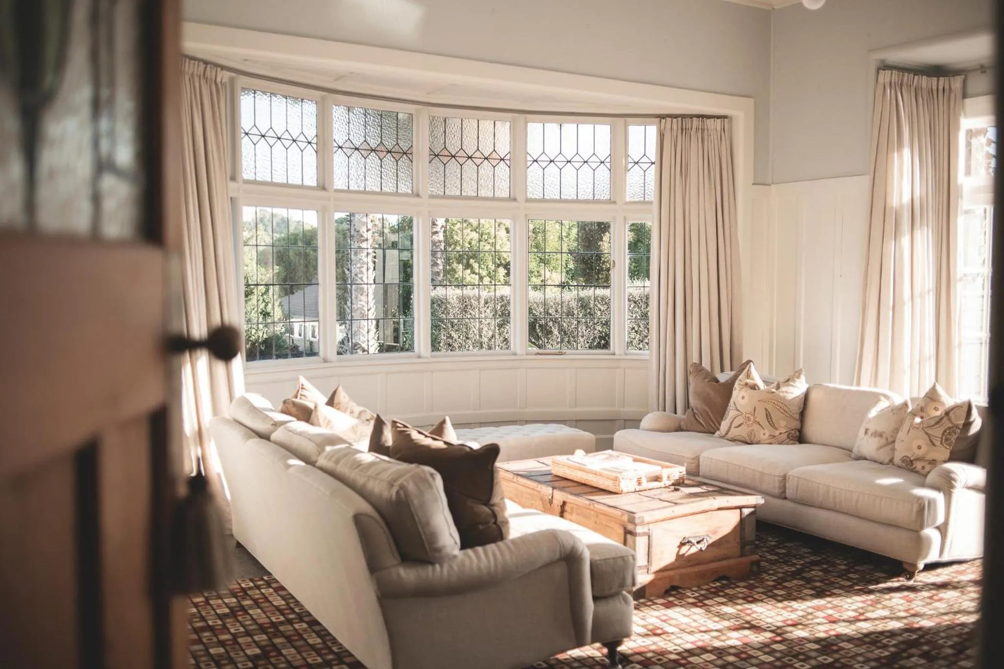 Living room in Cedar House