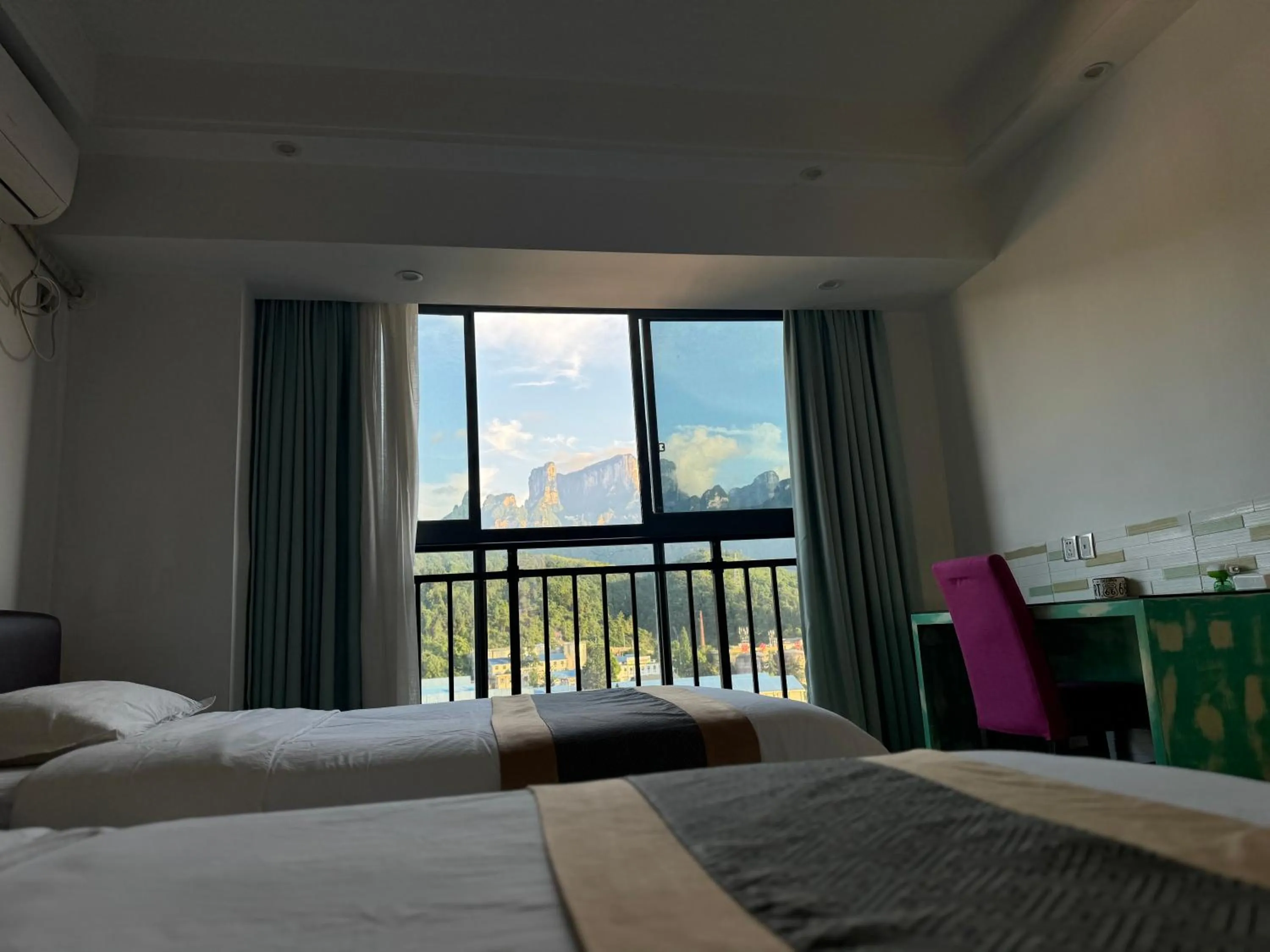 View (from property/room), Bed in Zhangjiajie Cat Theme Inn