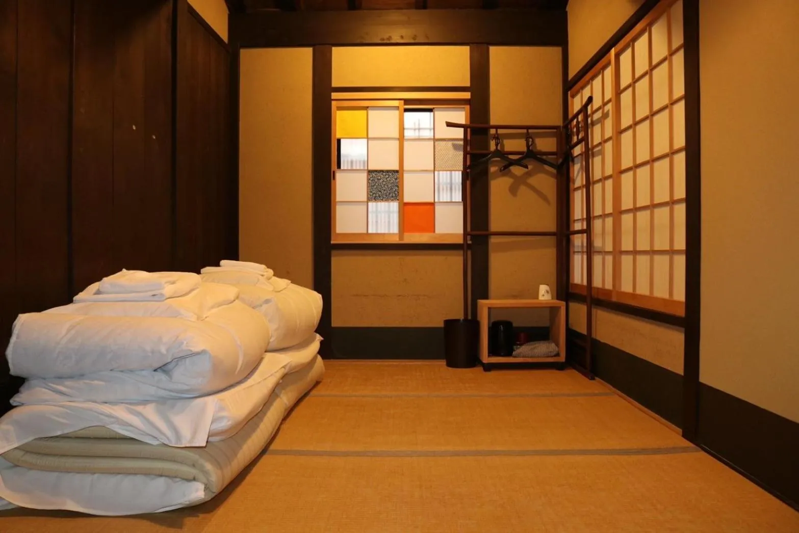 Bed in Nagomi-Ryokan Yuu