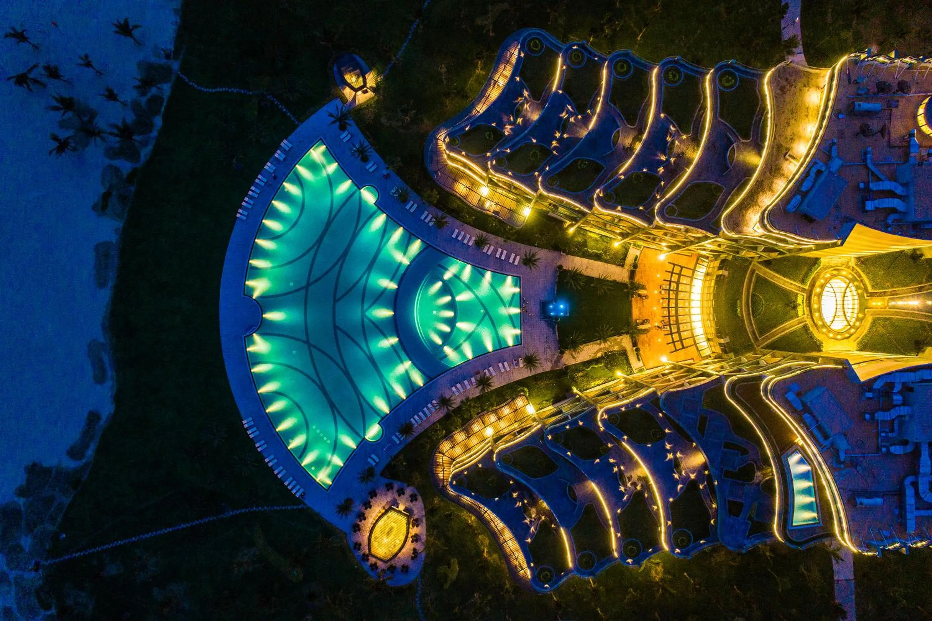 Bird's eye view in Vinpearl Resort & Golf Nam Hoi An