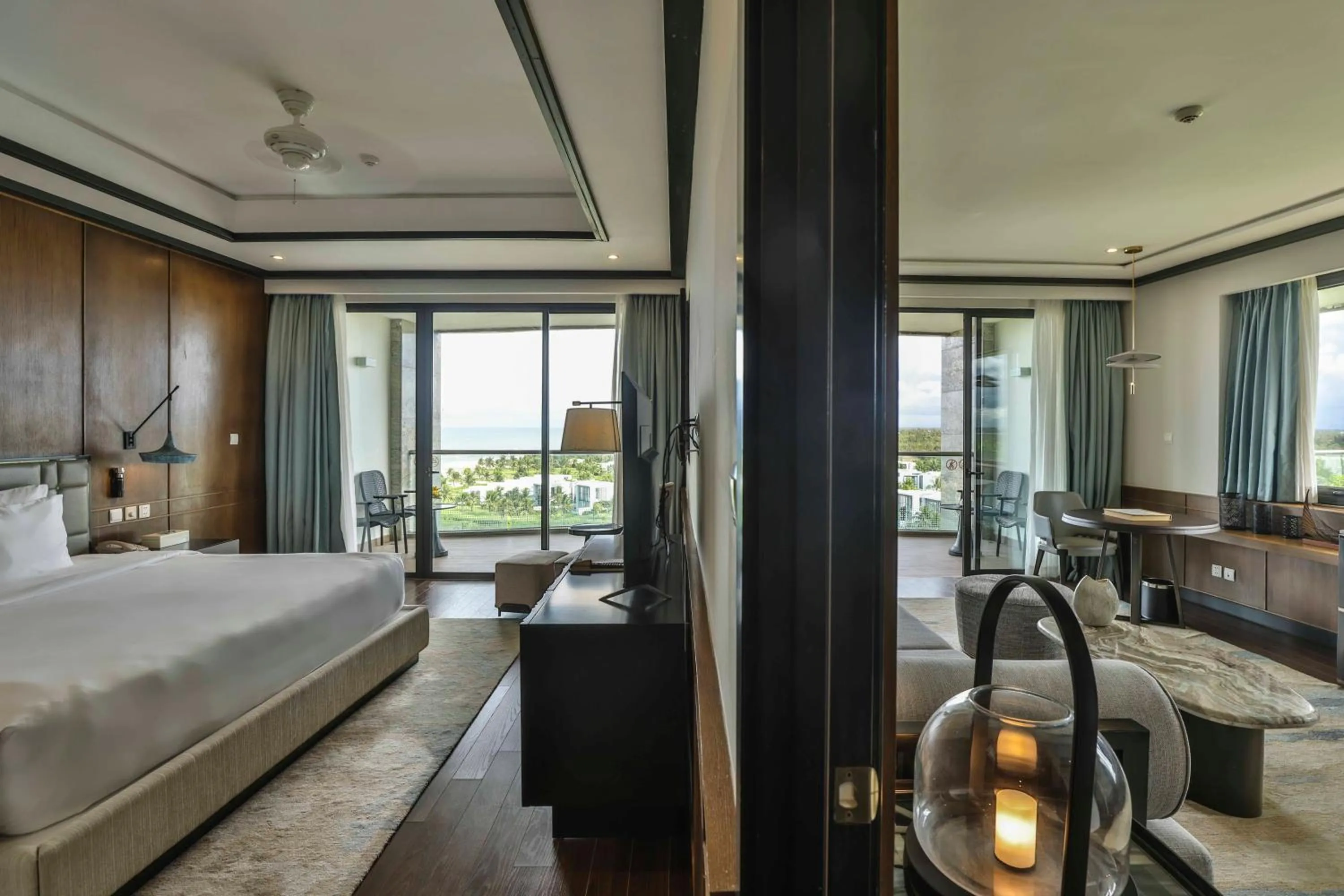 Floor plan, Bed in Vinpearl Resort & Golf Nam Hoi An