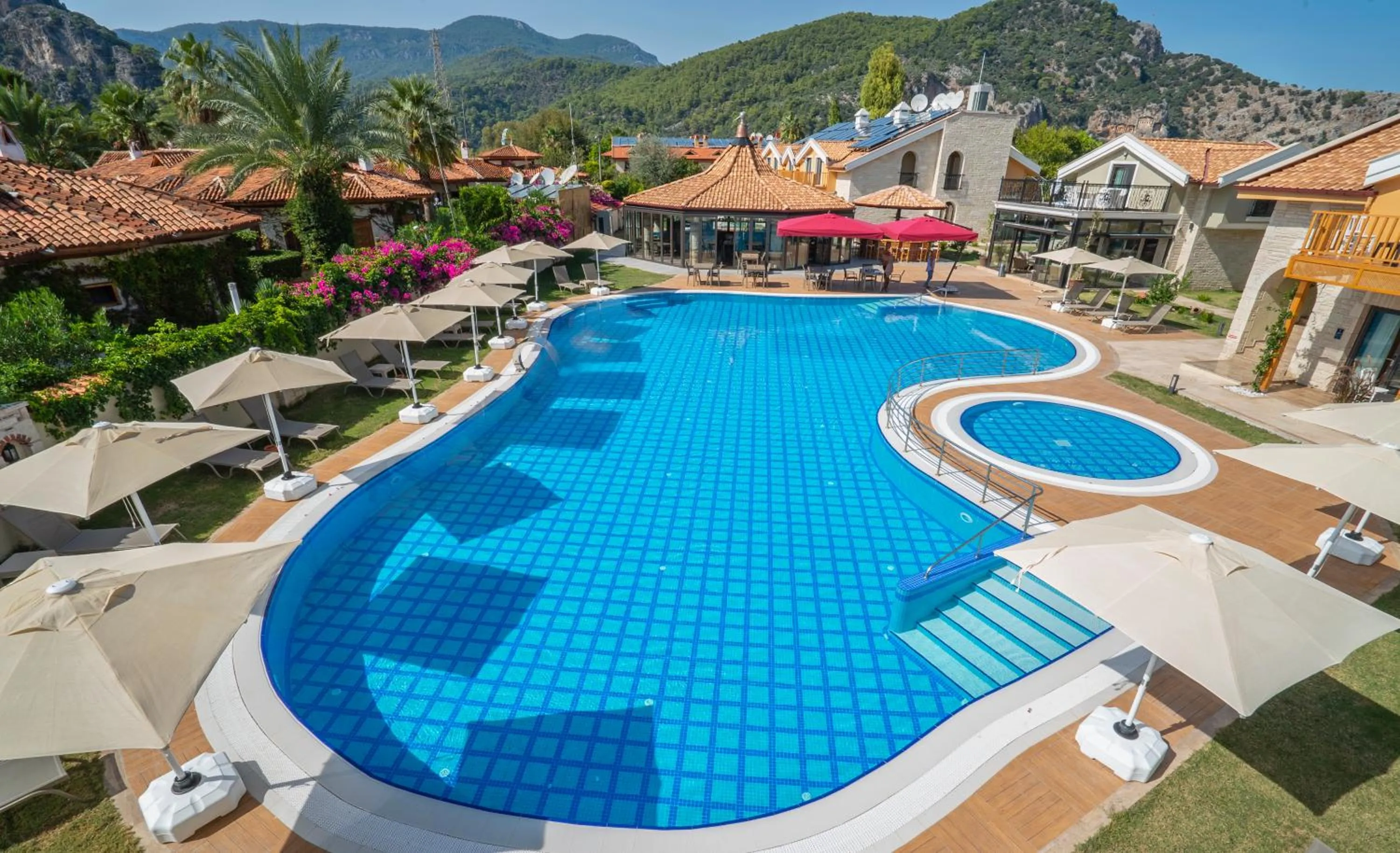 Swimming pool in Dalyan Live Spa Hotel