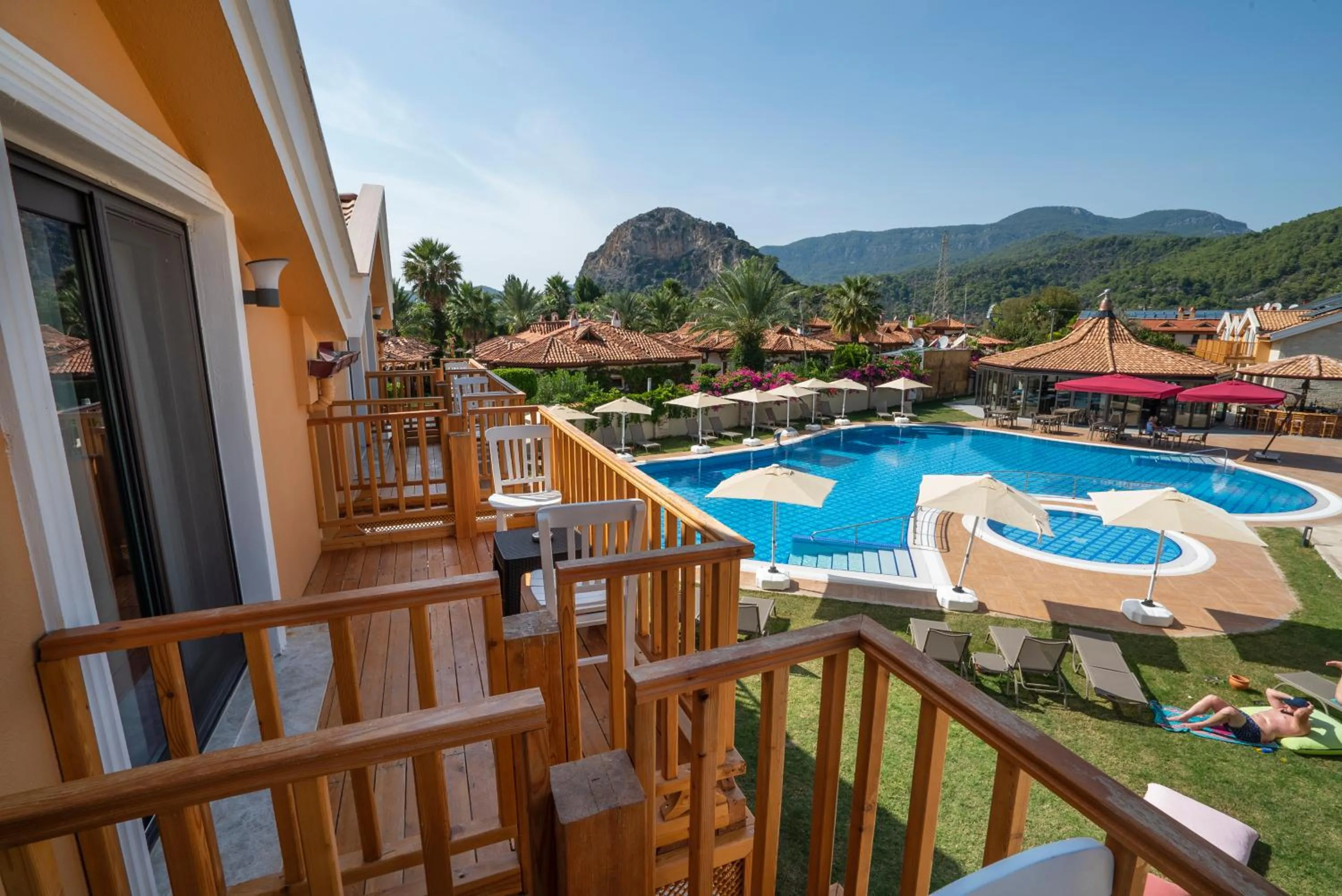 Balcony/Terrace in Dalyan Live Spa Hotel