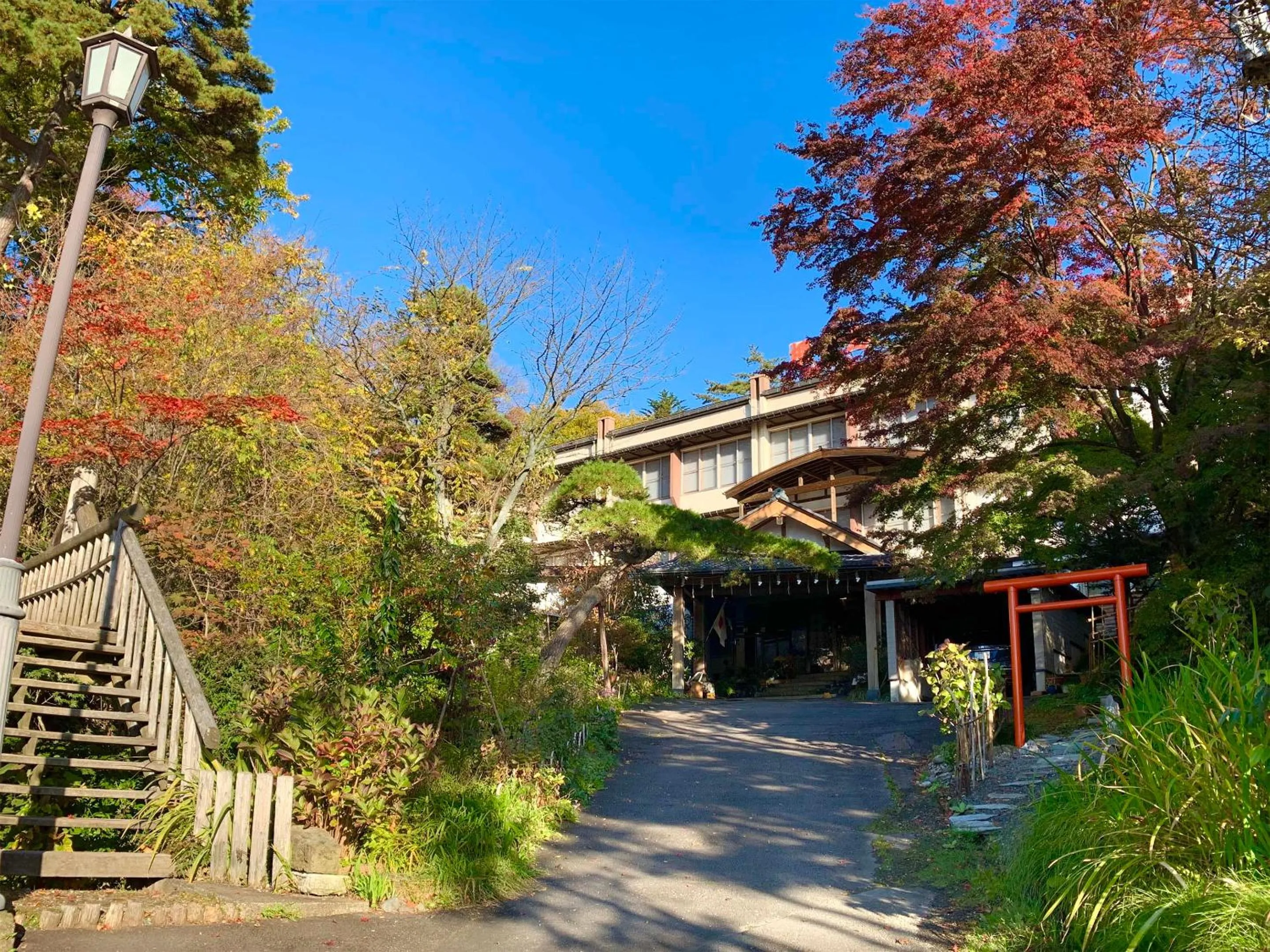 Property building in Kirishimaya Ryokan