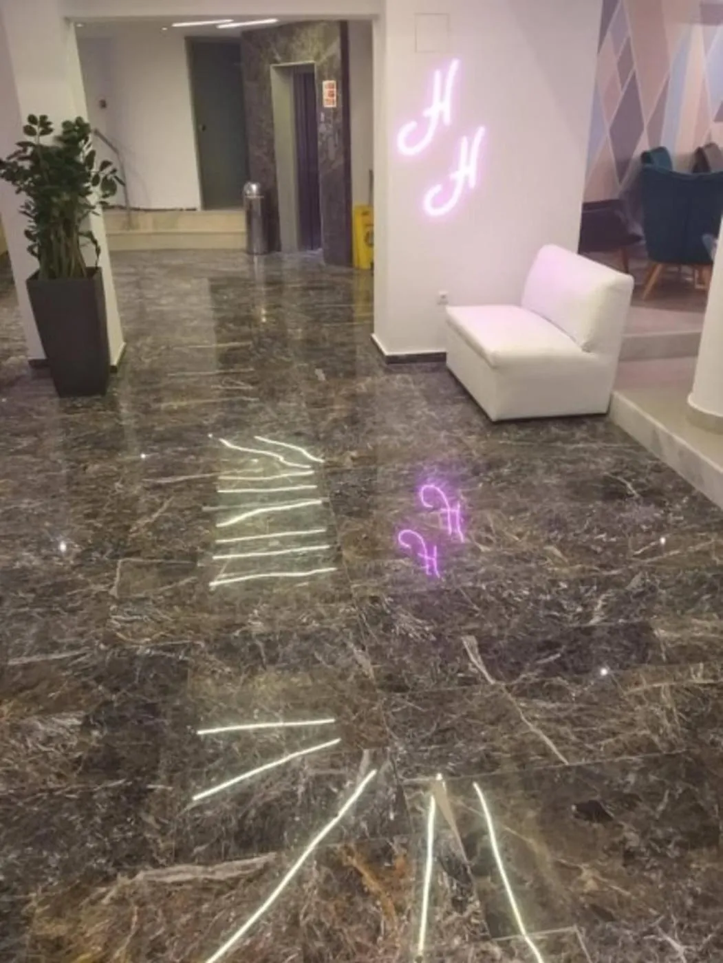 Lobby or reception in Helena Hotel