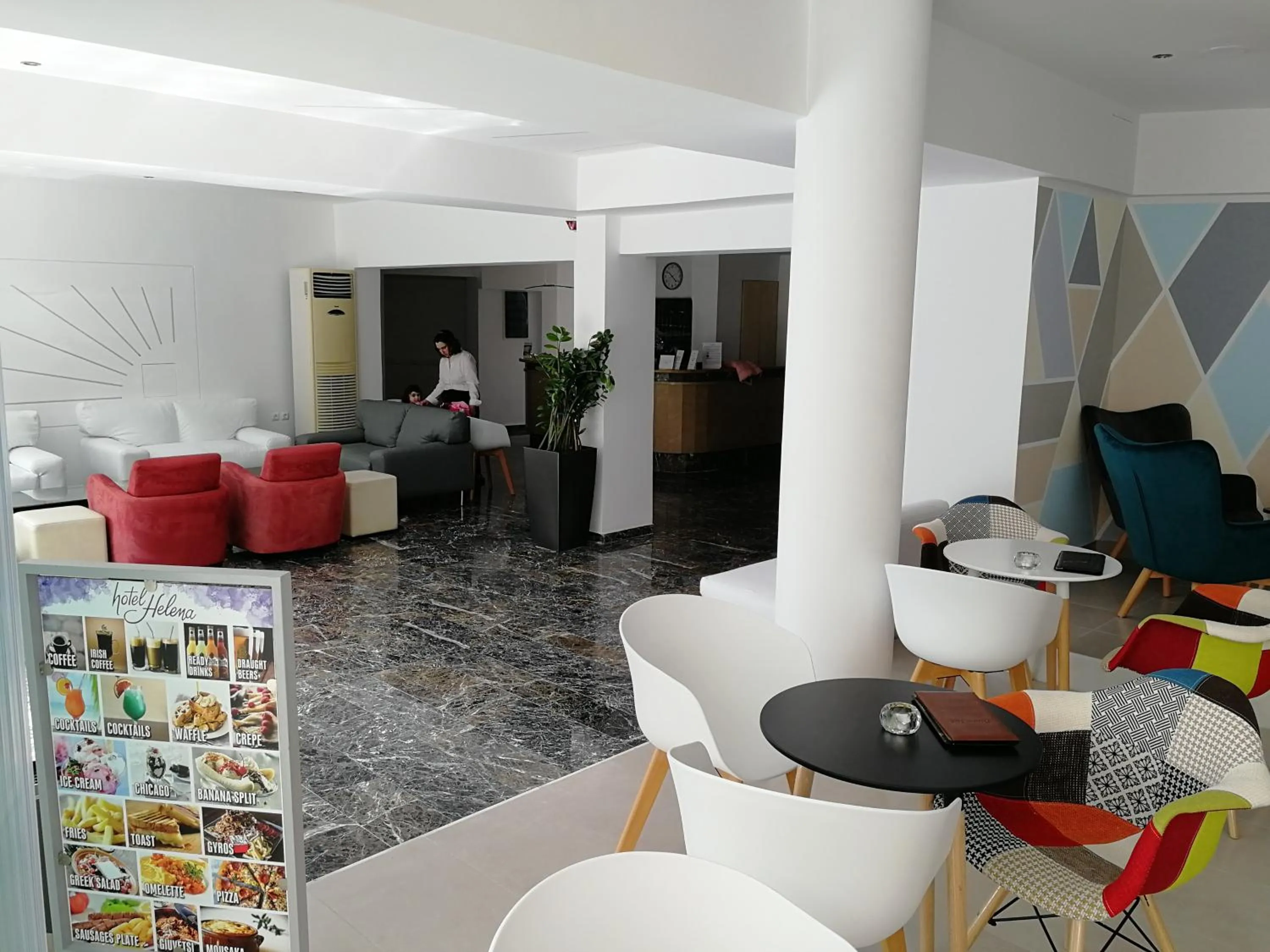 Lobby or reception in Helena Hotel