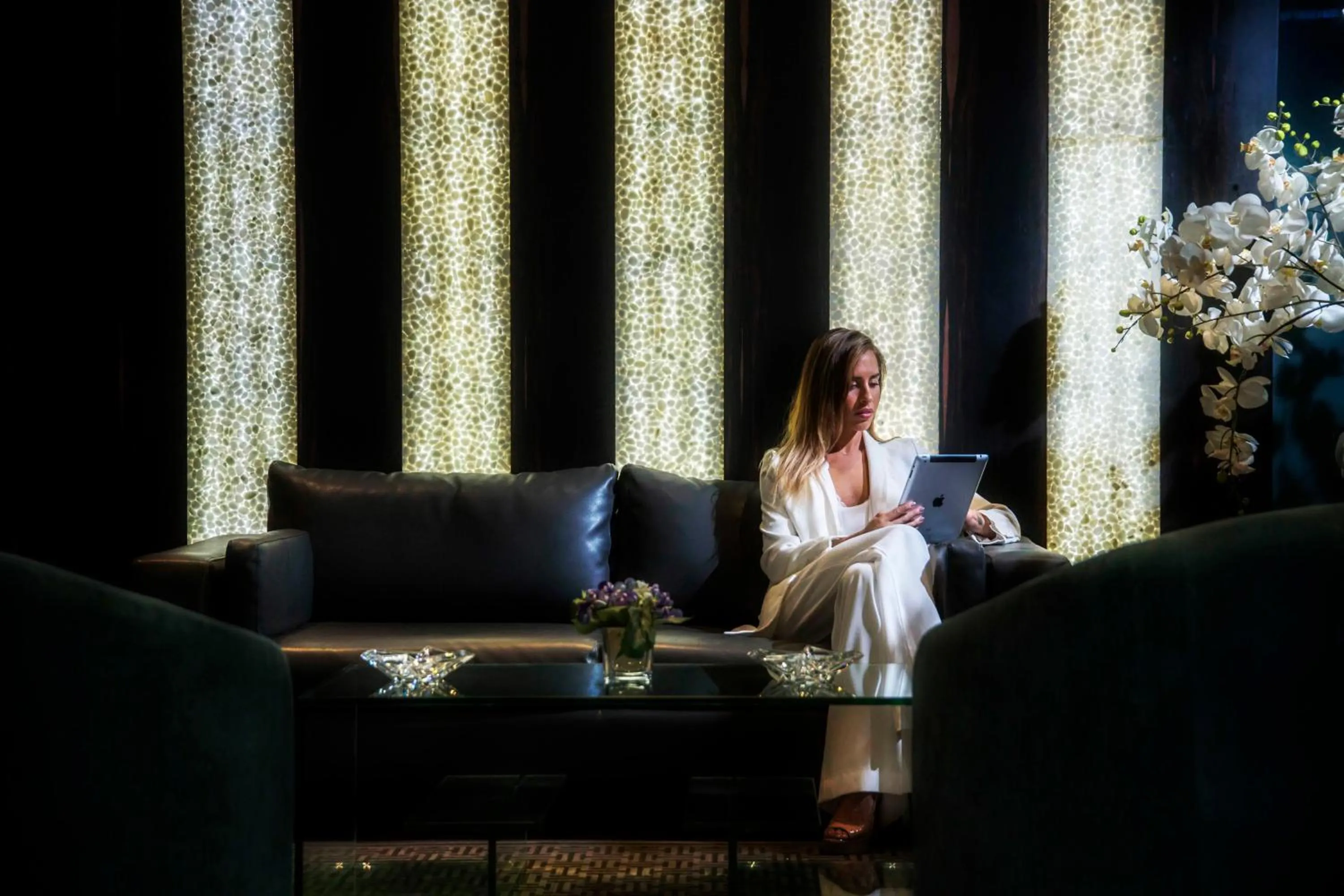 Seating area in Imperial Suites Hotel