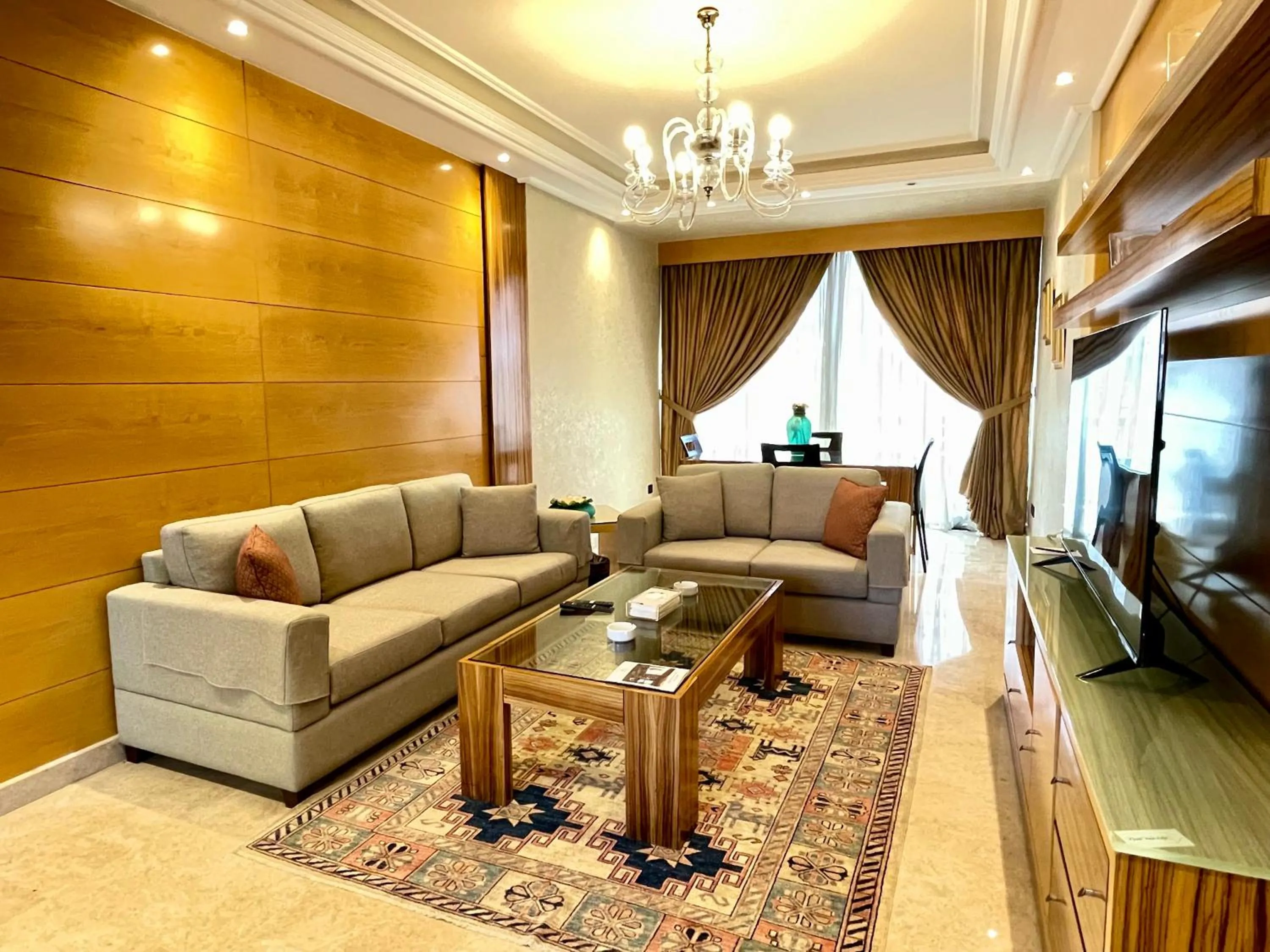 Living room in Imperial Suites Hotel