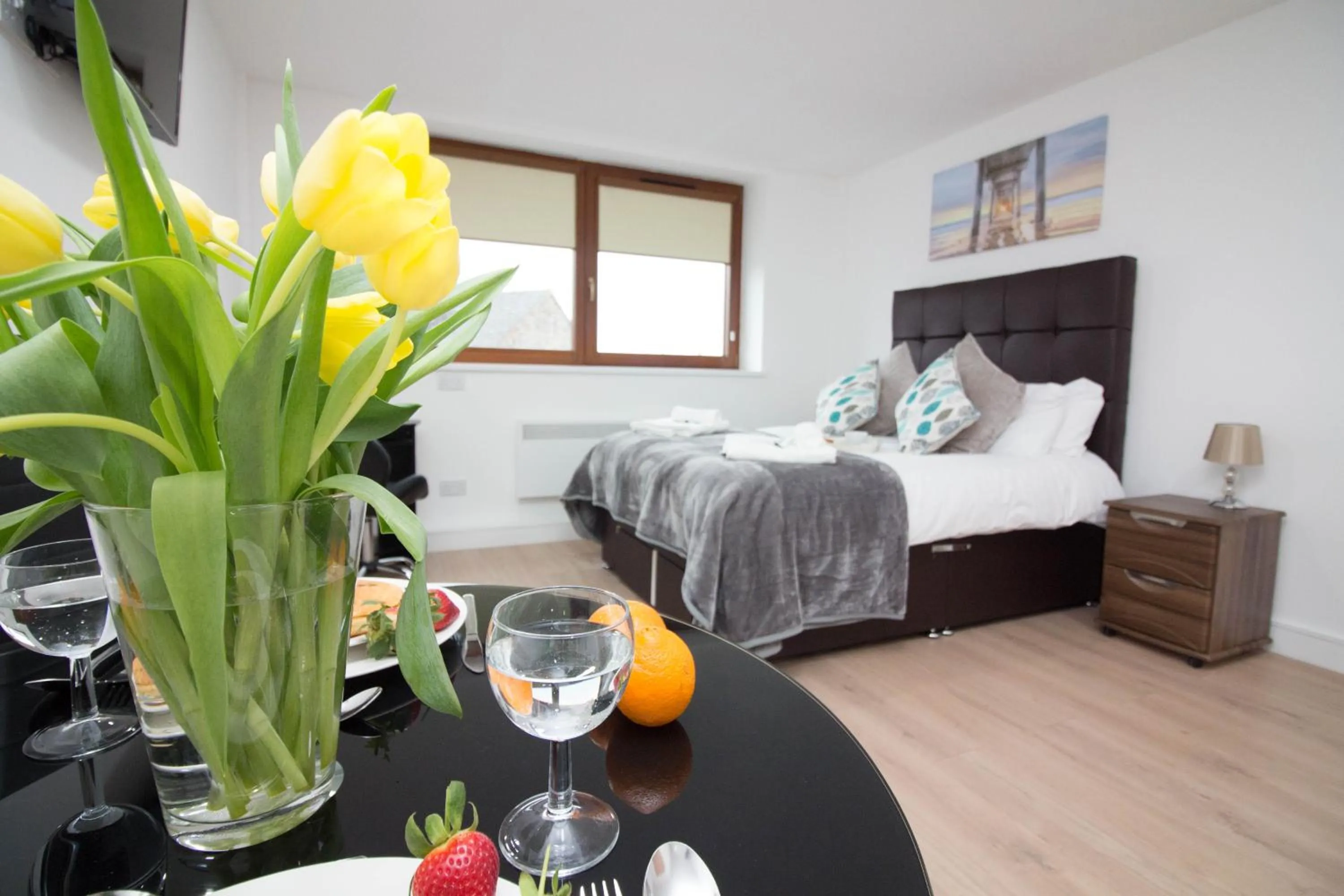 Bed in Trafalgar House