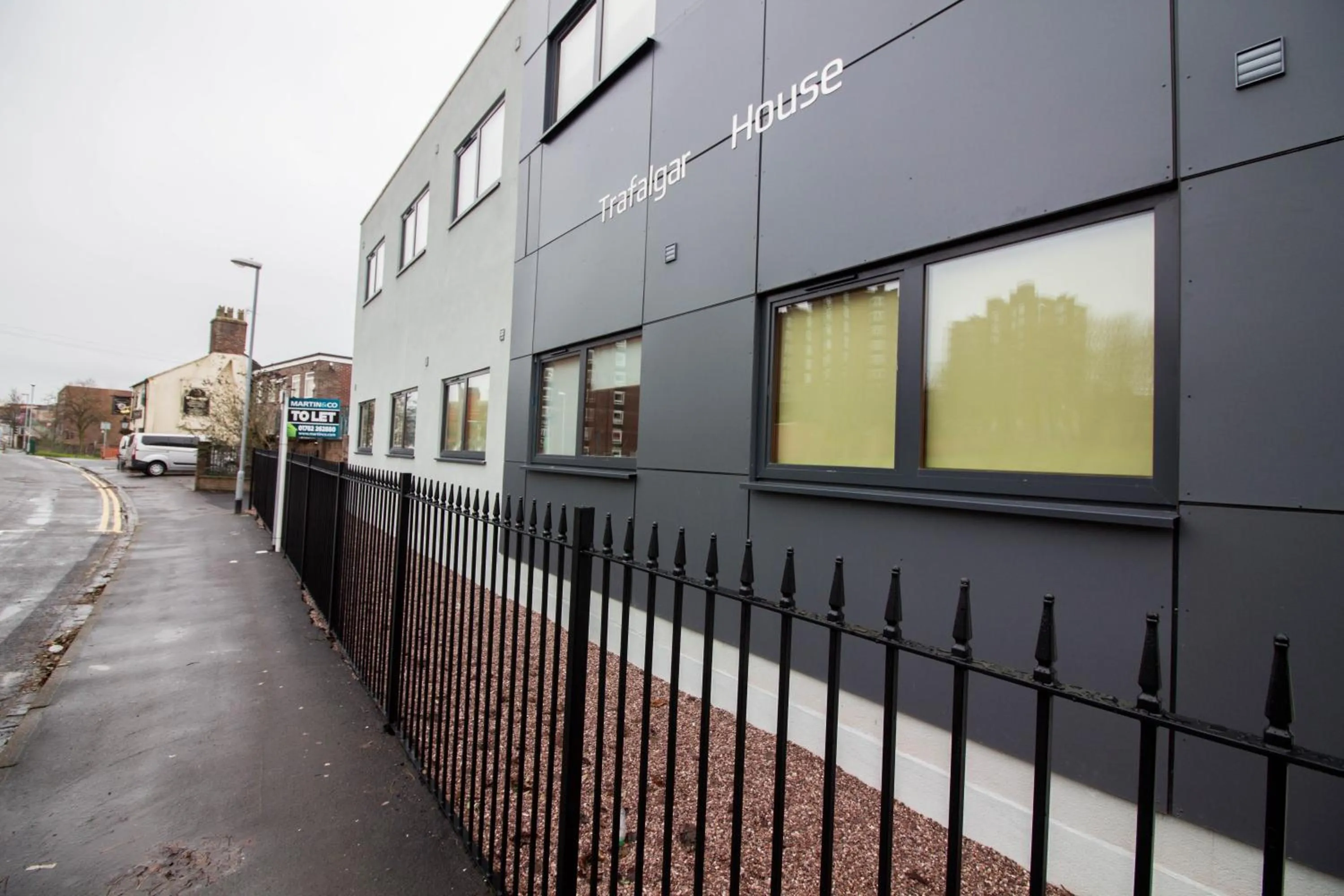 Property building in Trafalgar House