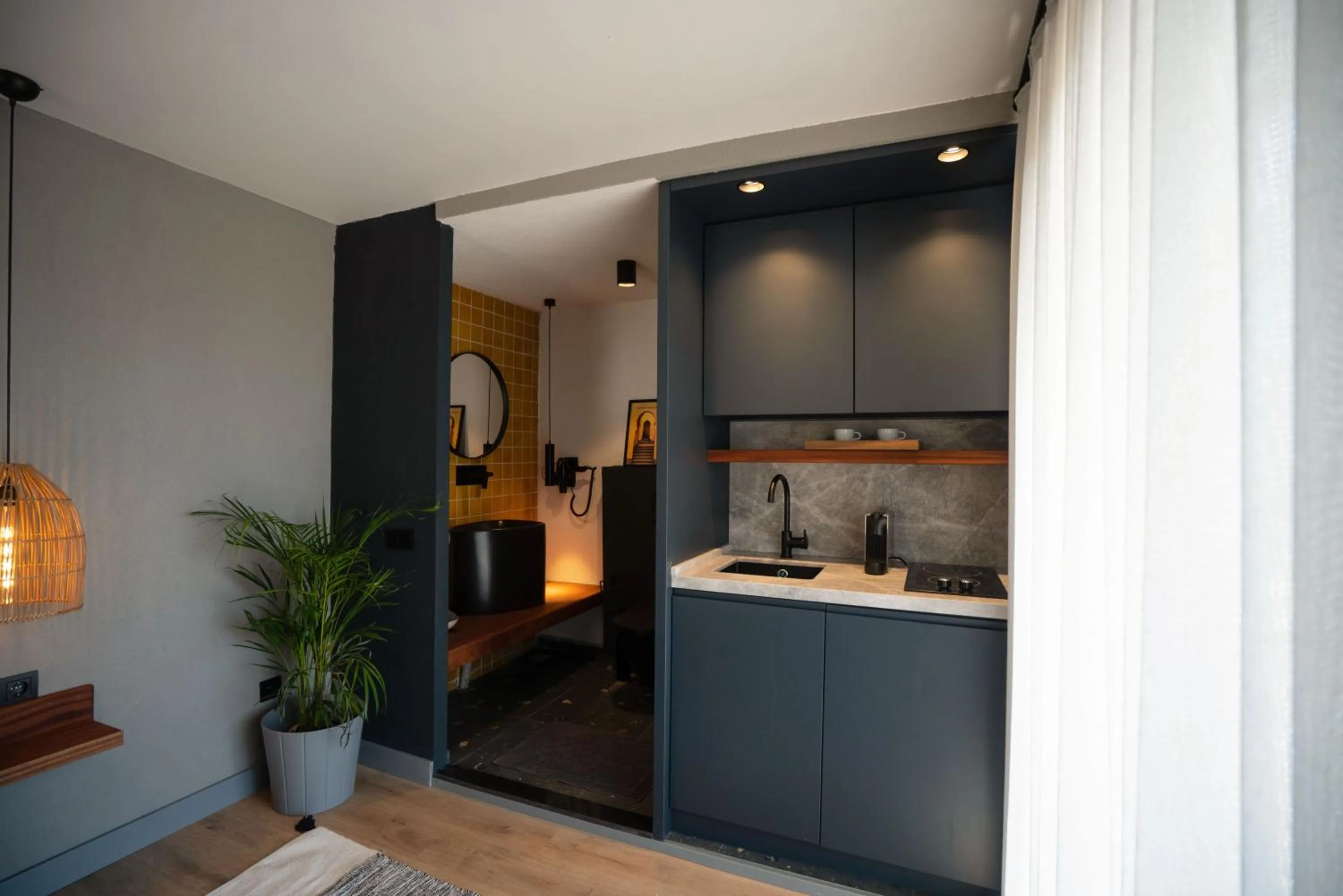 Kitchen or kitchenette in Alp Suites Pinehill