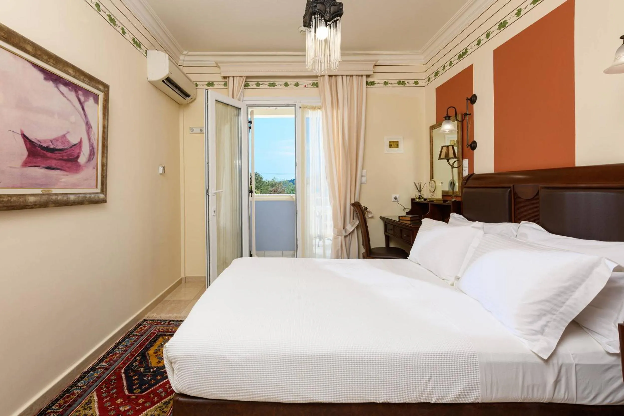 Bed in Enavlion Hotel