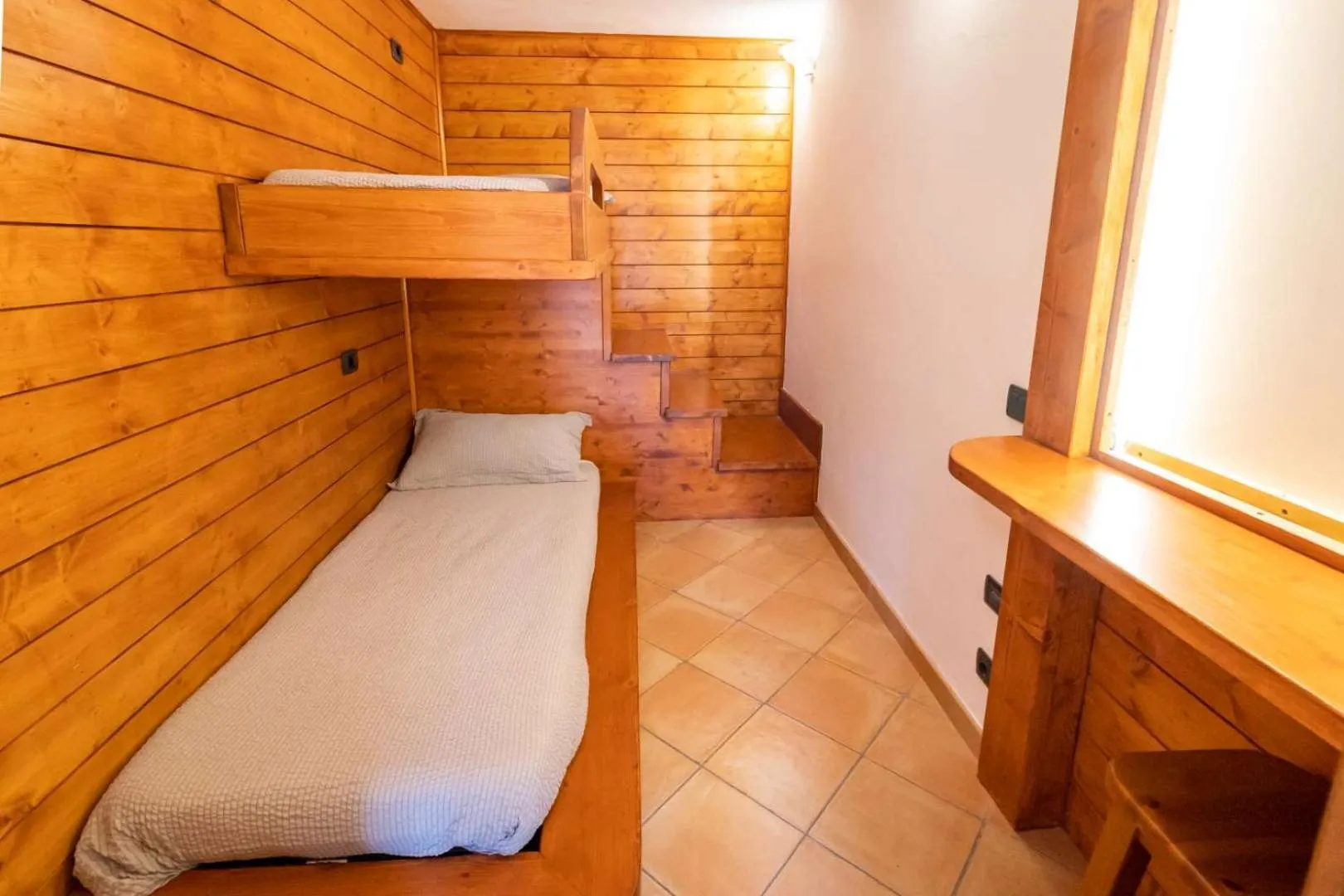 Bedroom, Bed in Resort Ninfea San Pellegrino Terme