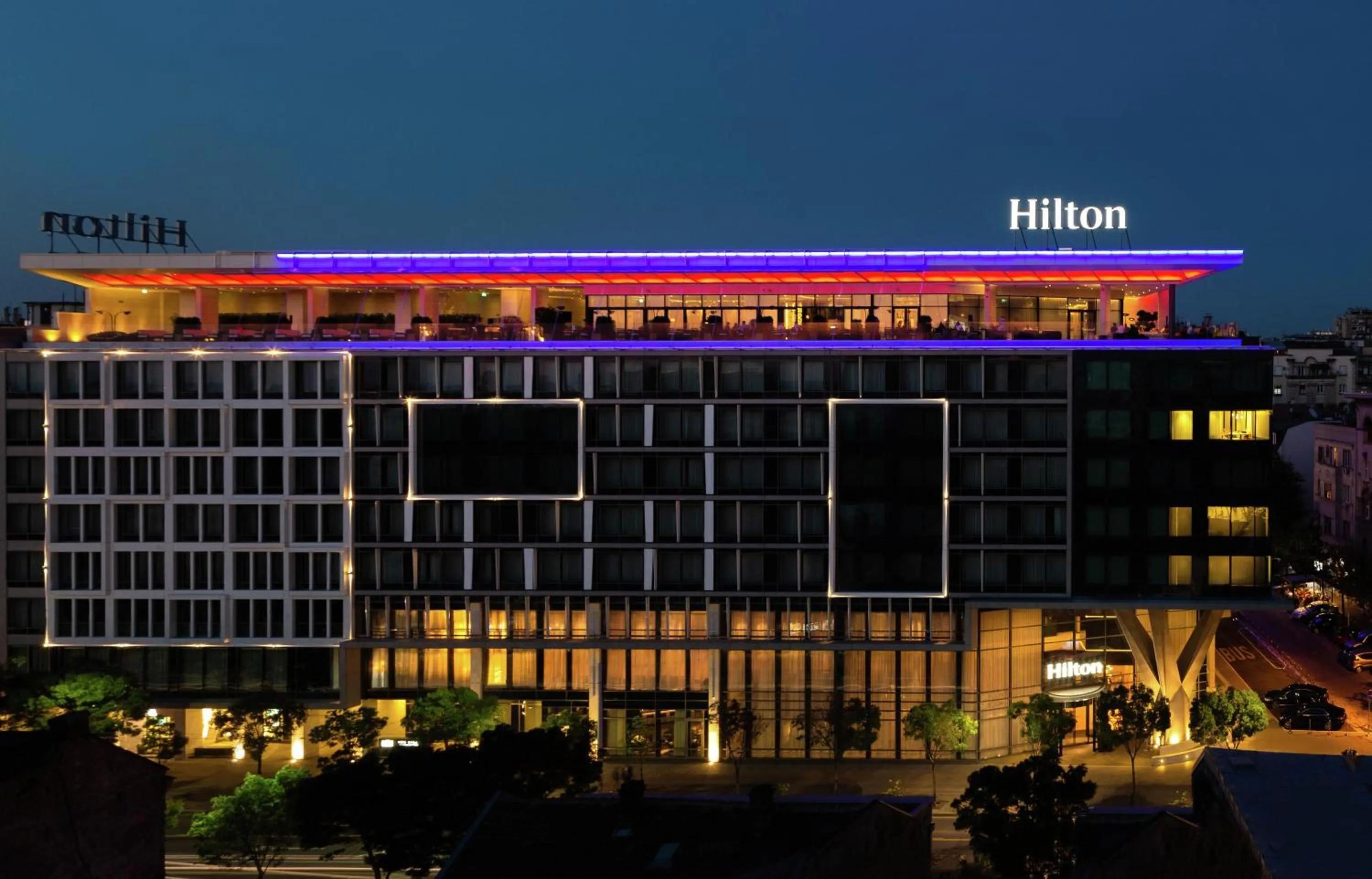 Property building in Hilton Belgrade