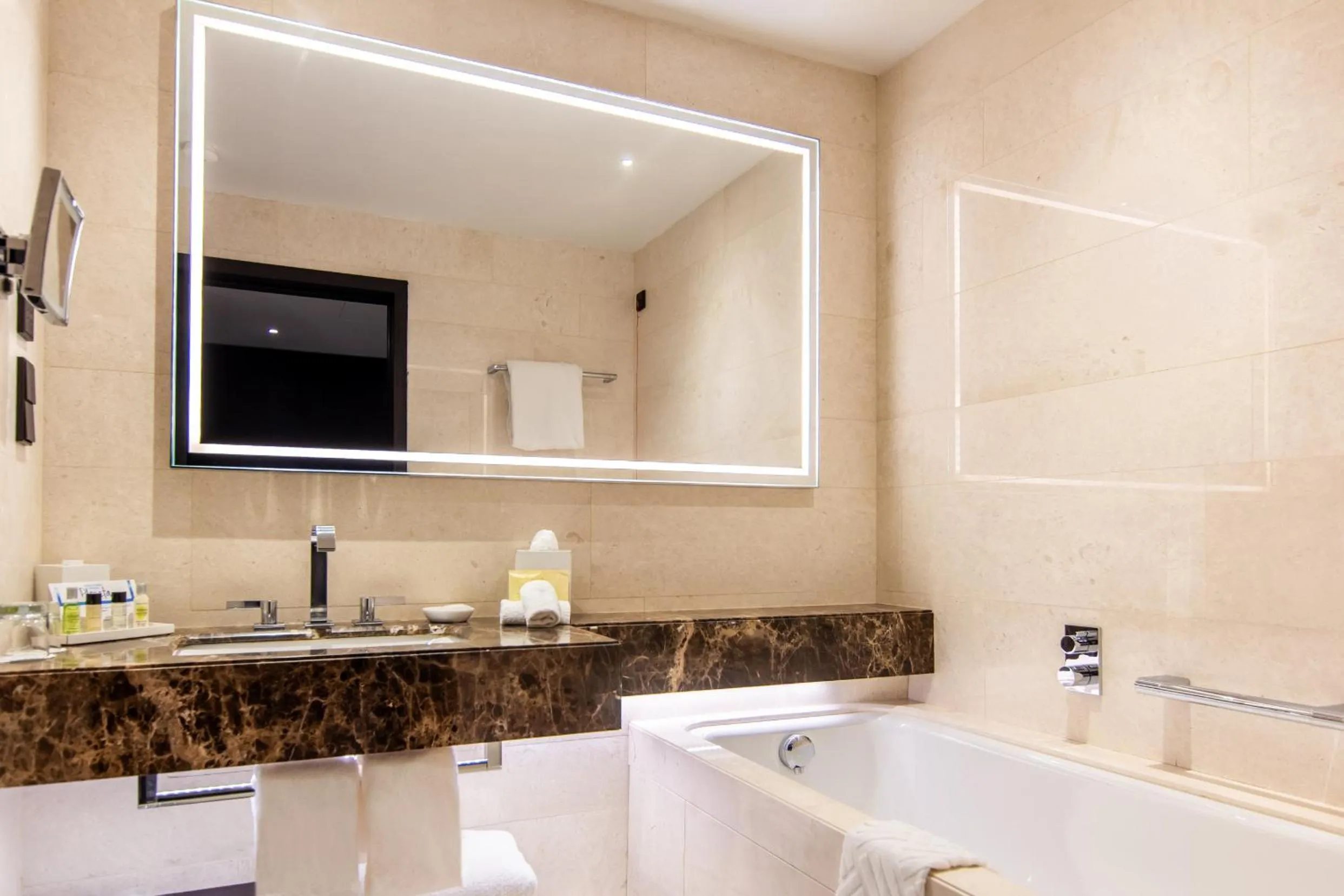 Bathroom in Hilton Belgrade