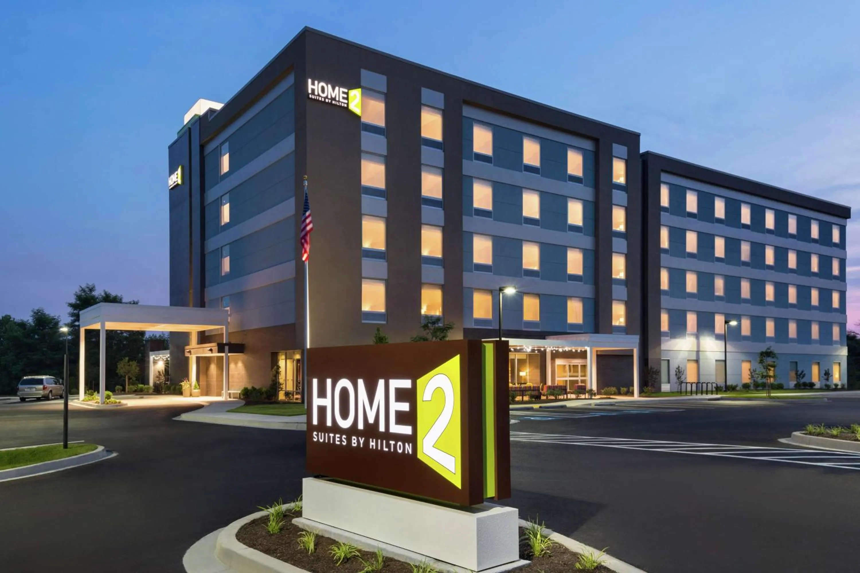 Property building in Home2 Suites By Hilton Frederick