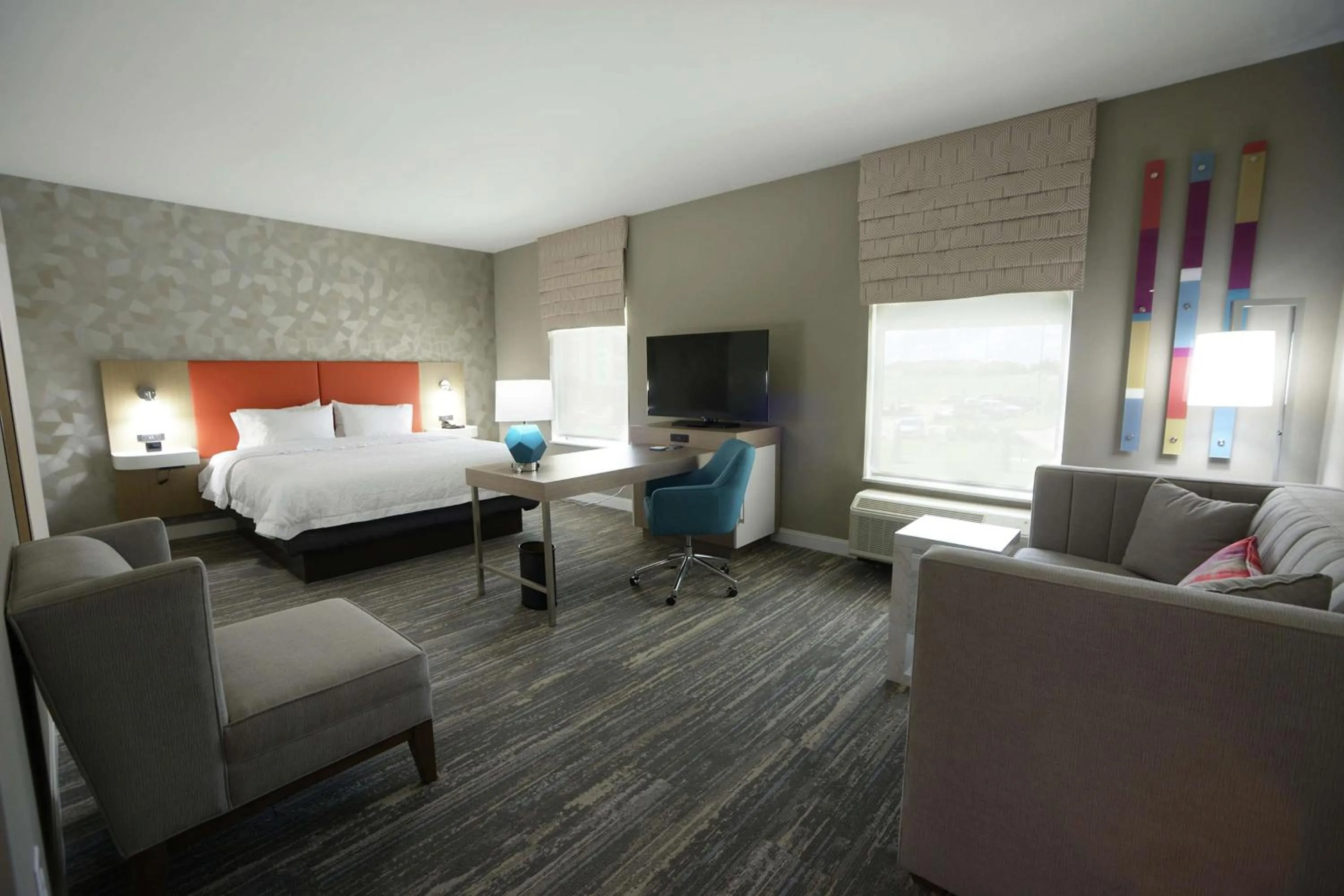 Bedroom, Bed in Hampton Inn & Suites Oklahoma City/Quail Springs