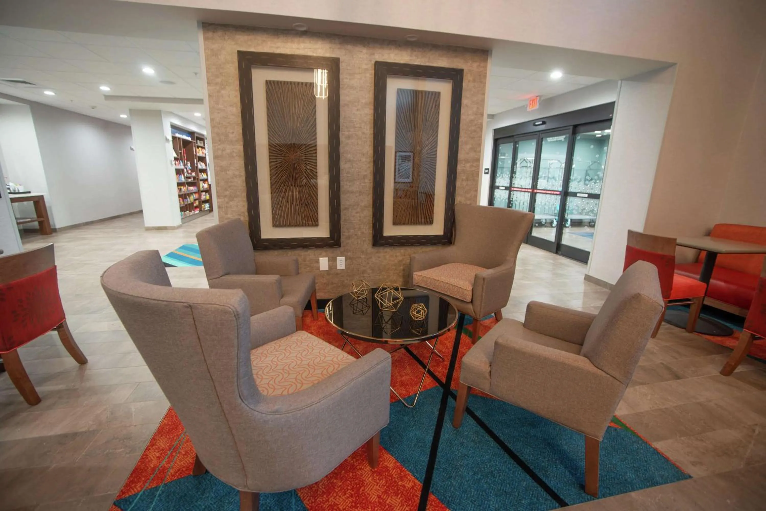 Lobby or reception in Hampton Inn & Suites Oklahoma City/Quail Springs