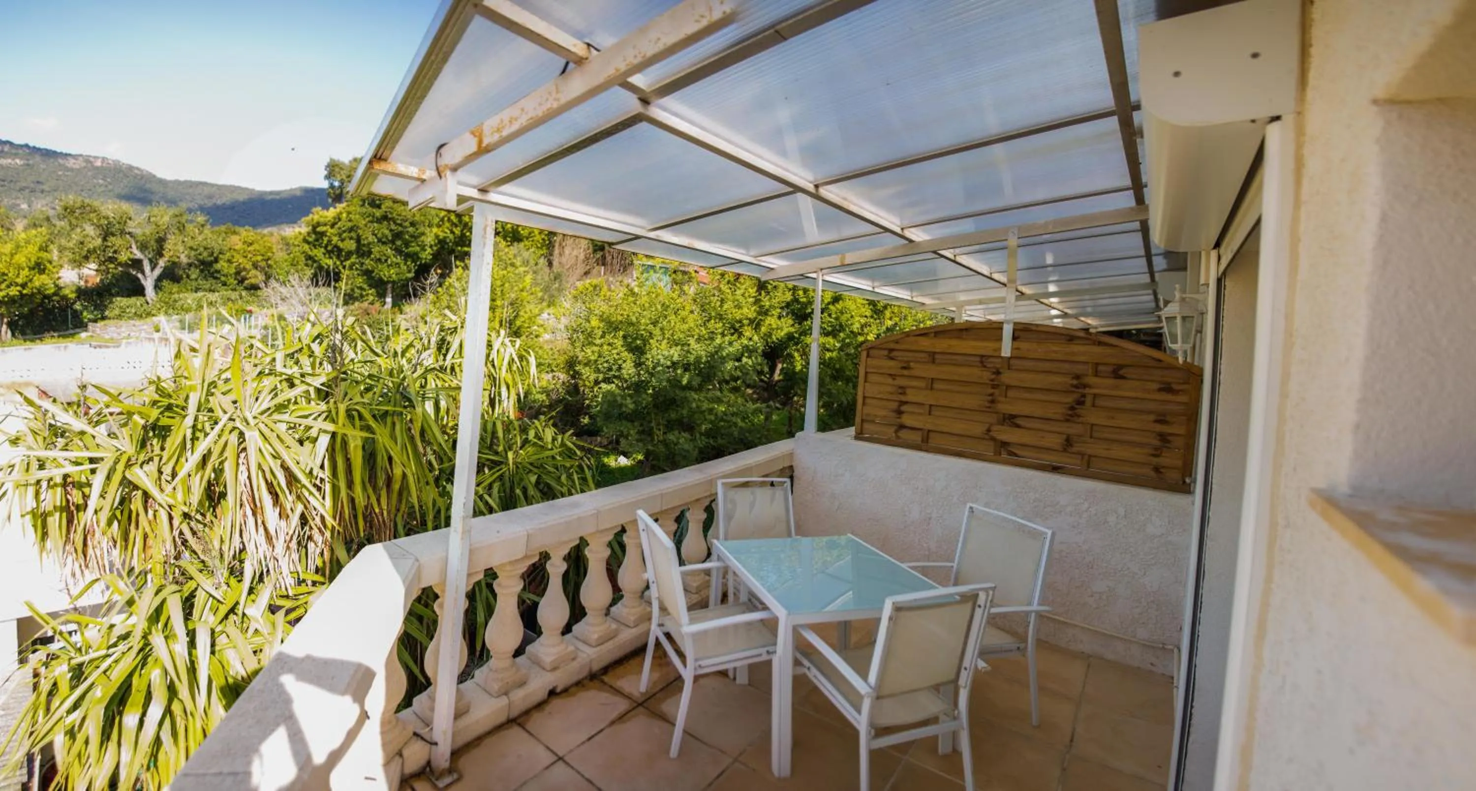 Balcony/Terrace in La Résidence du Cap