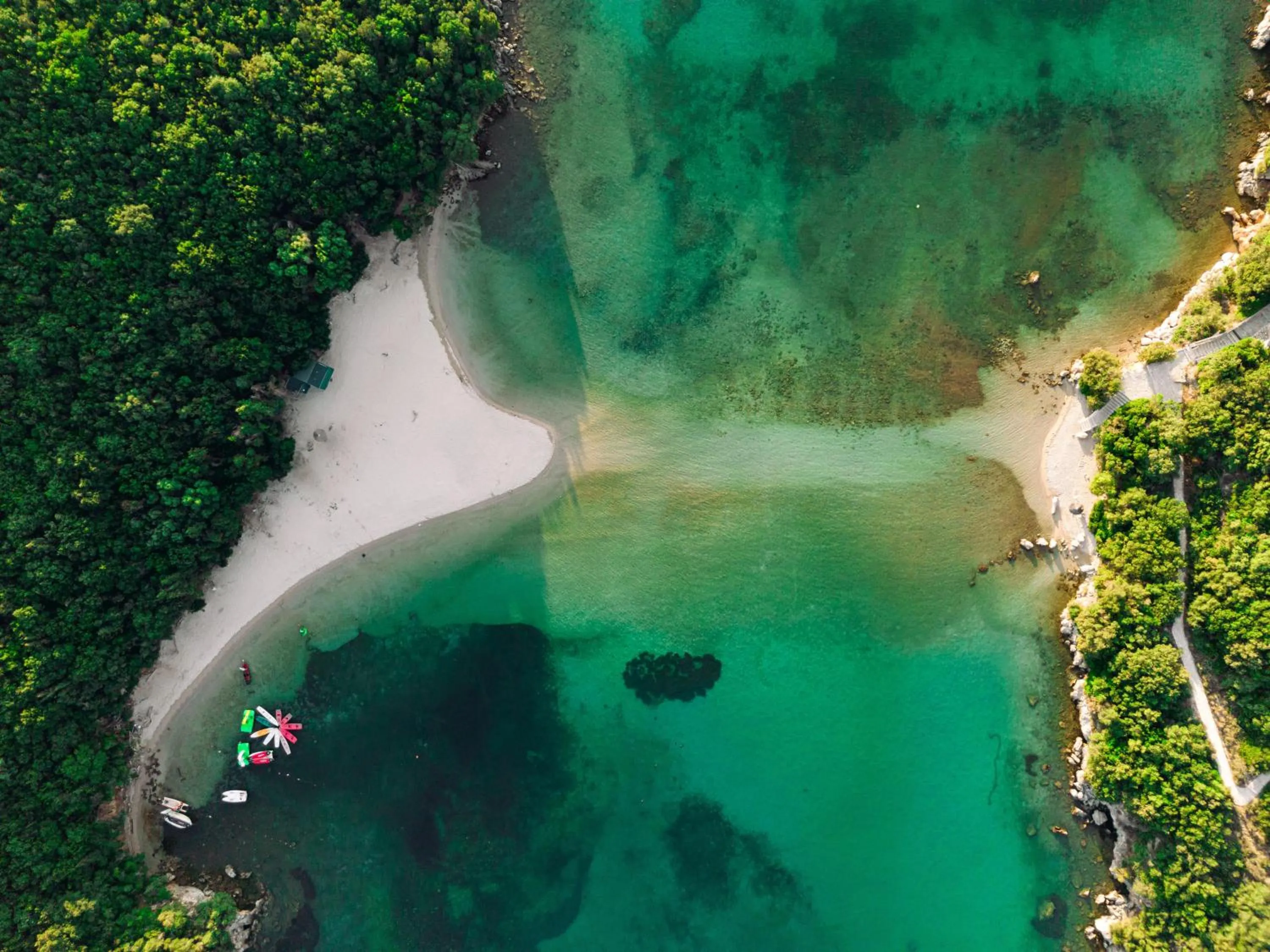 Bird's eye view in Costa Smeralda