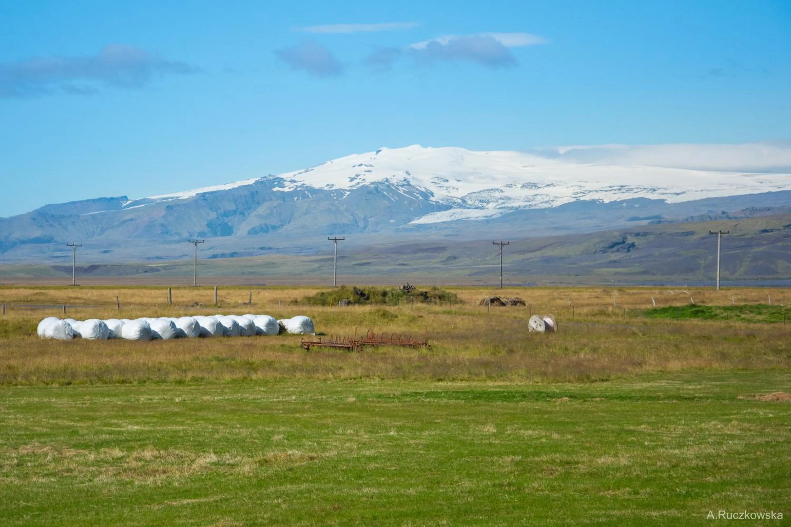 Mountain view in Hótel Búrfell