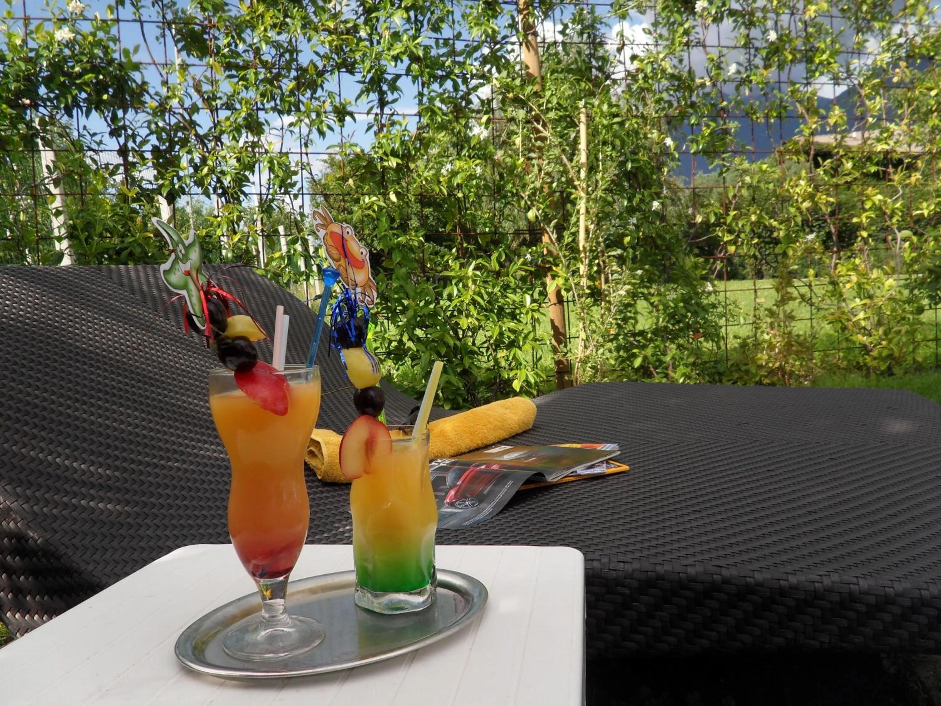 Swimming pool in Hotel FleurAlp