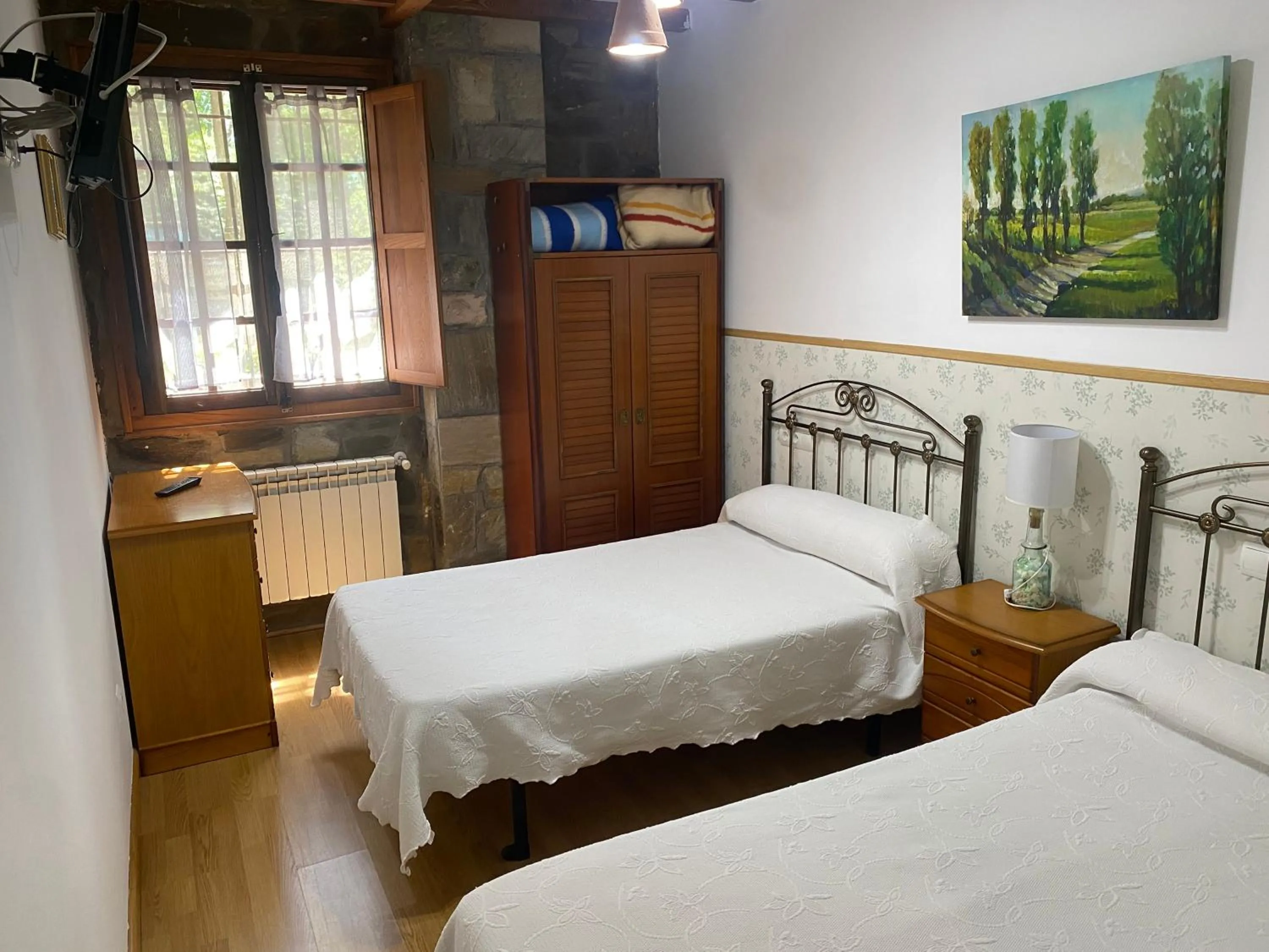 Bed in Hotel Rural Camino Medulas