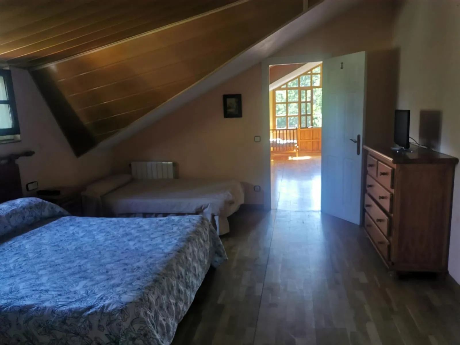 Bed in Hotel Rural Camino Medulas