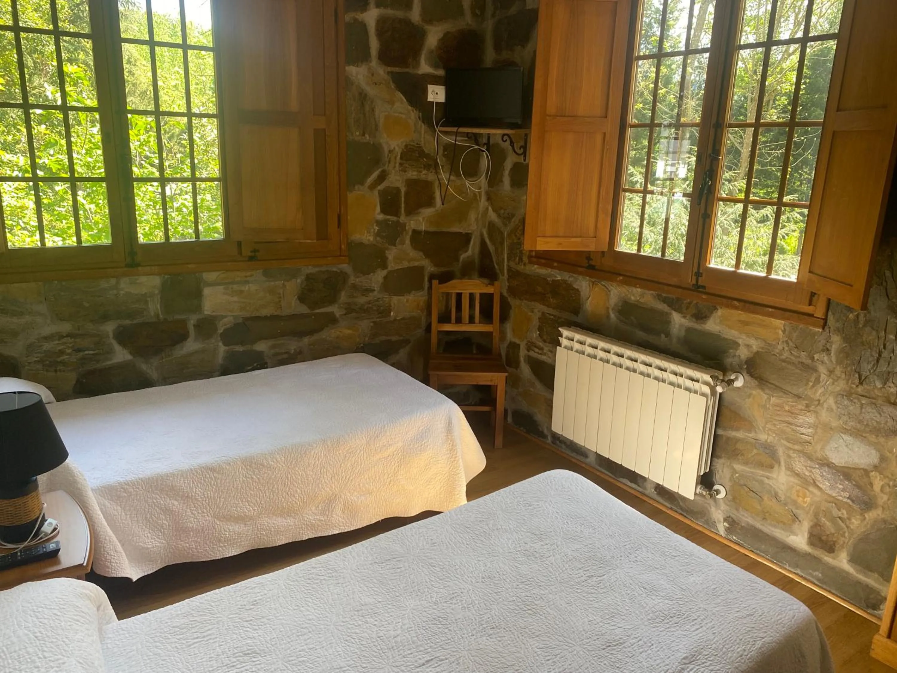 Bed in Hotel Rural Camino Medulas