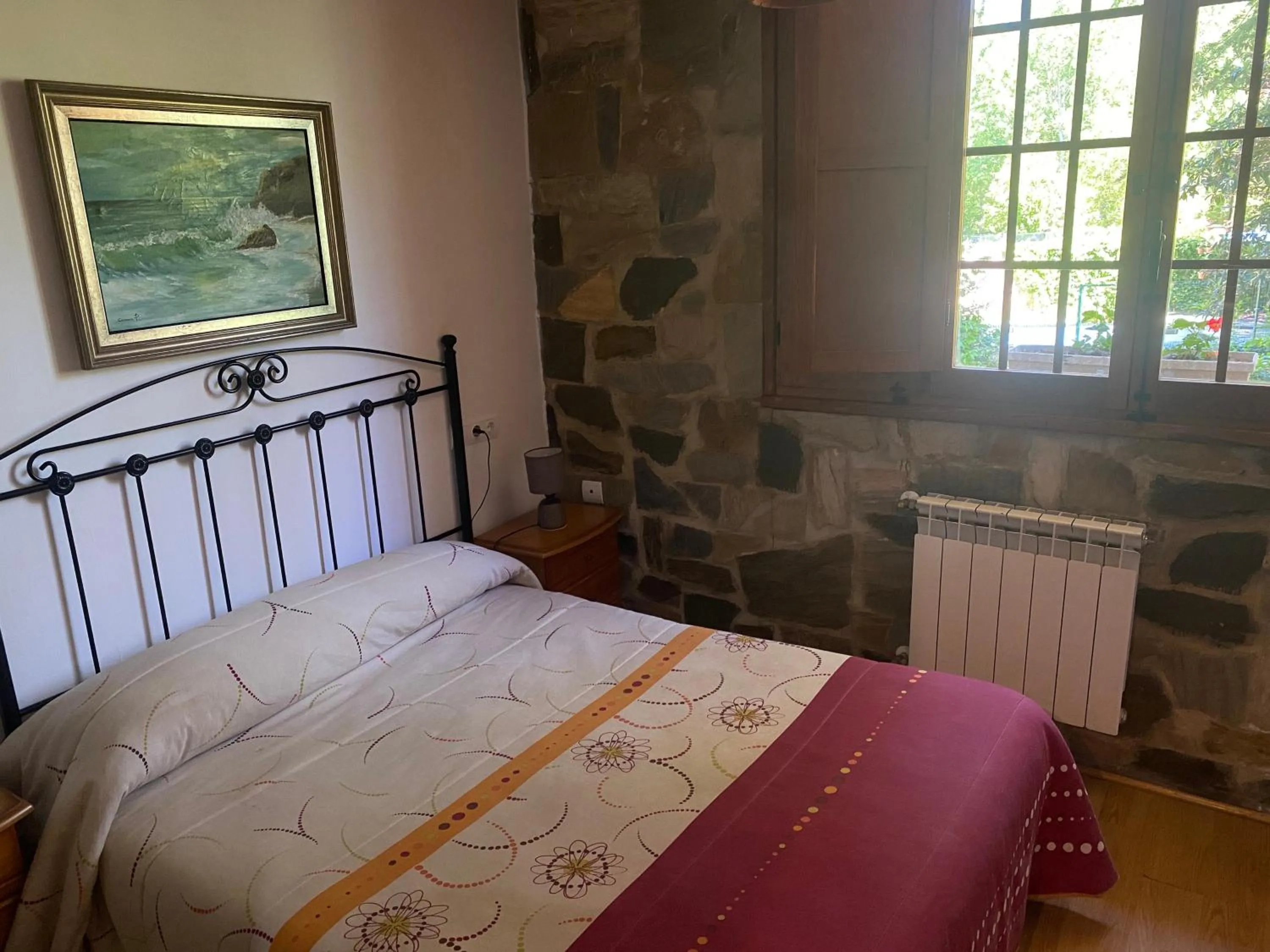 Bed in Hotel Rural Camino Medulas