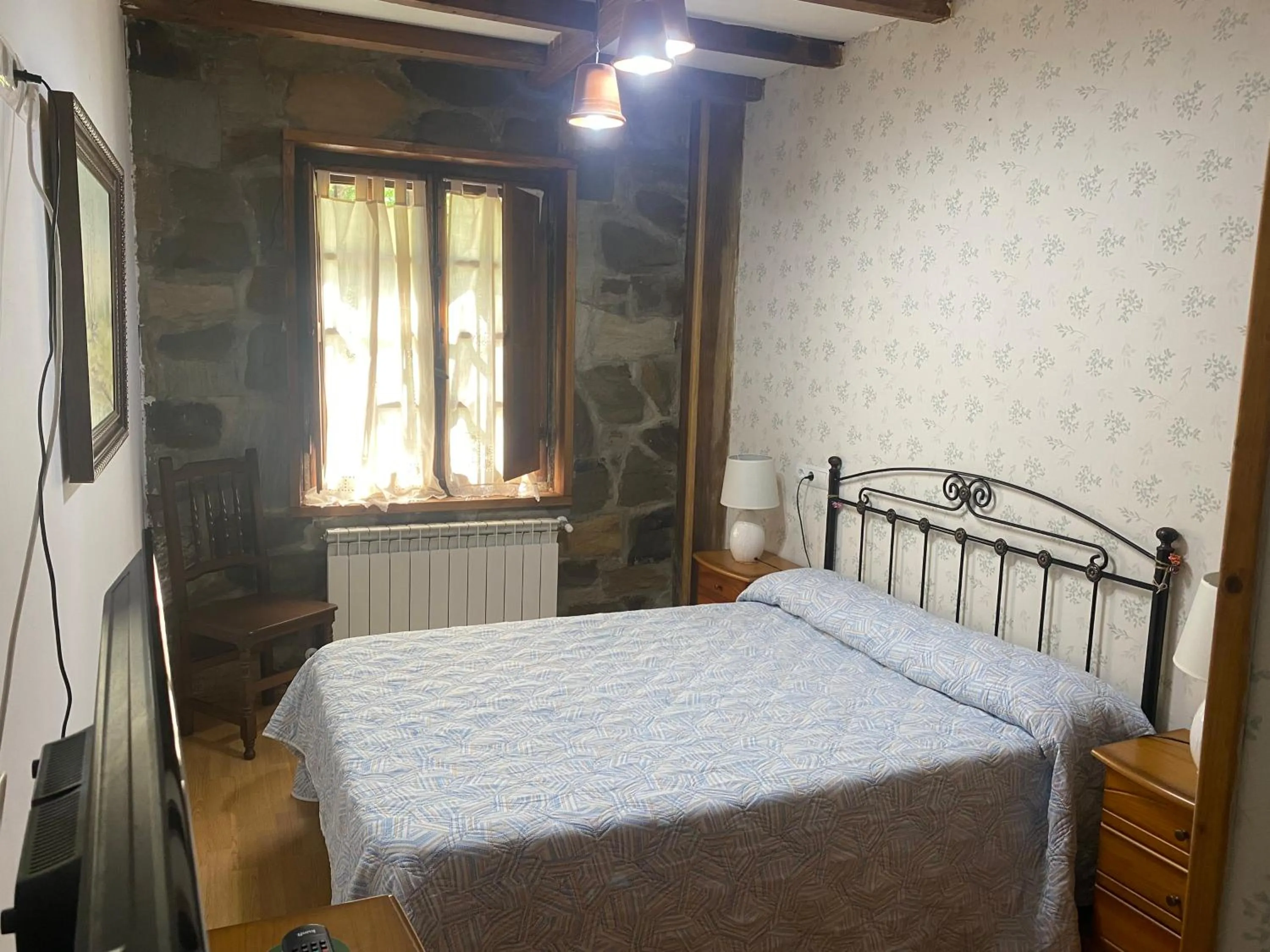 Bed in Hotel Rural Camino Medulas