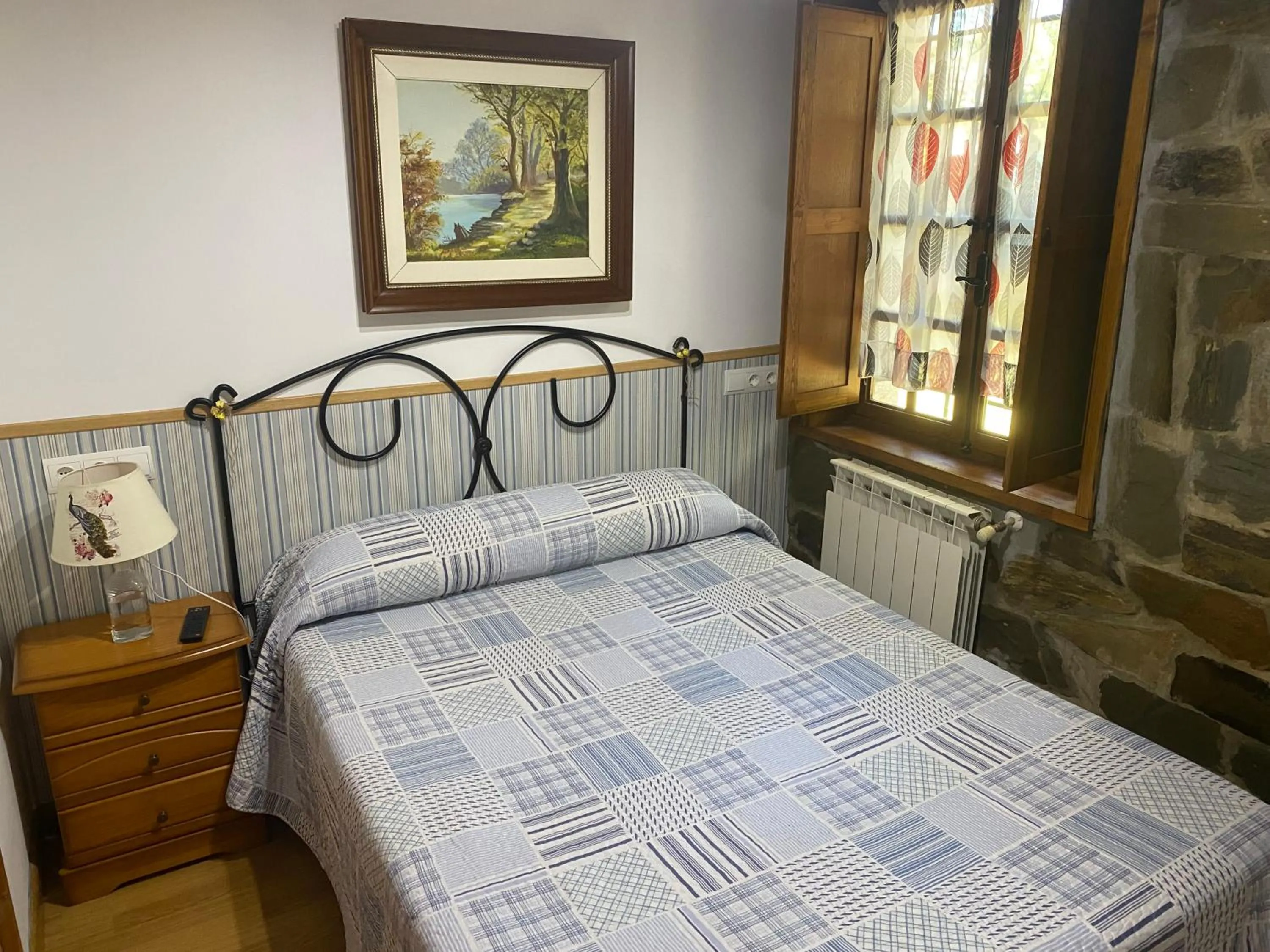 Bed in Hotel Rural Camino Medulas