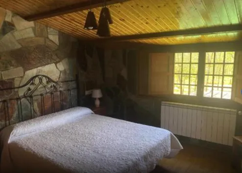 Bed in Hotel Rural Camino Medulas