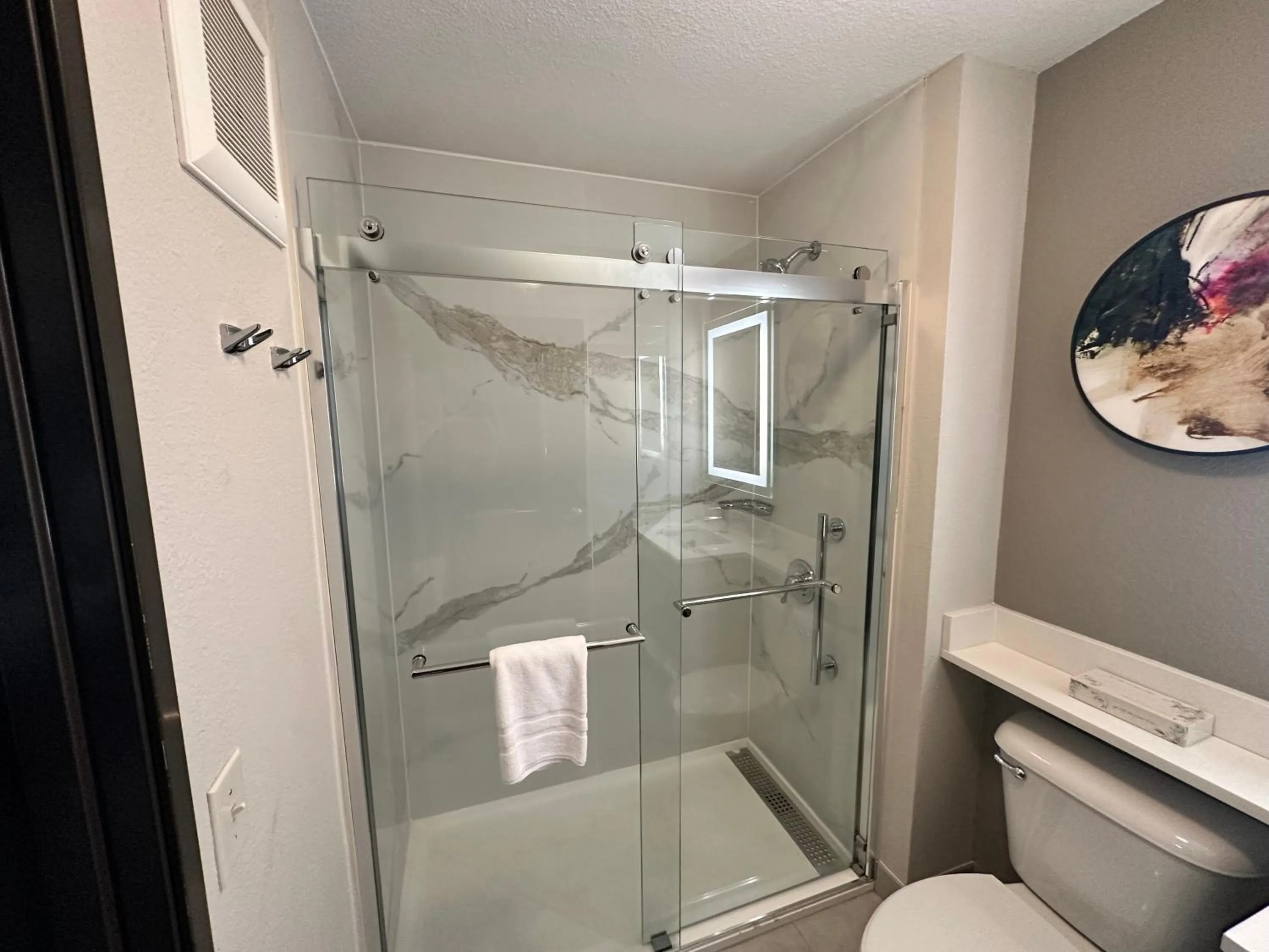 Shower in Midtown Suites - Greenville