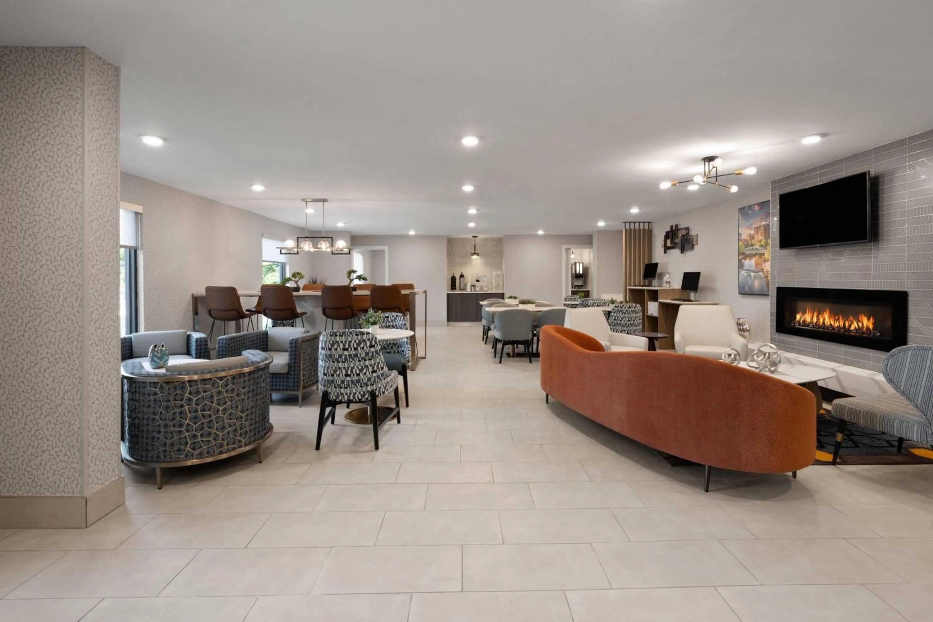 Breakfast in La Quinta Inn & Suites by Wyndham Greenville Woodruff Rd