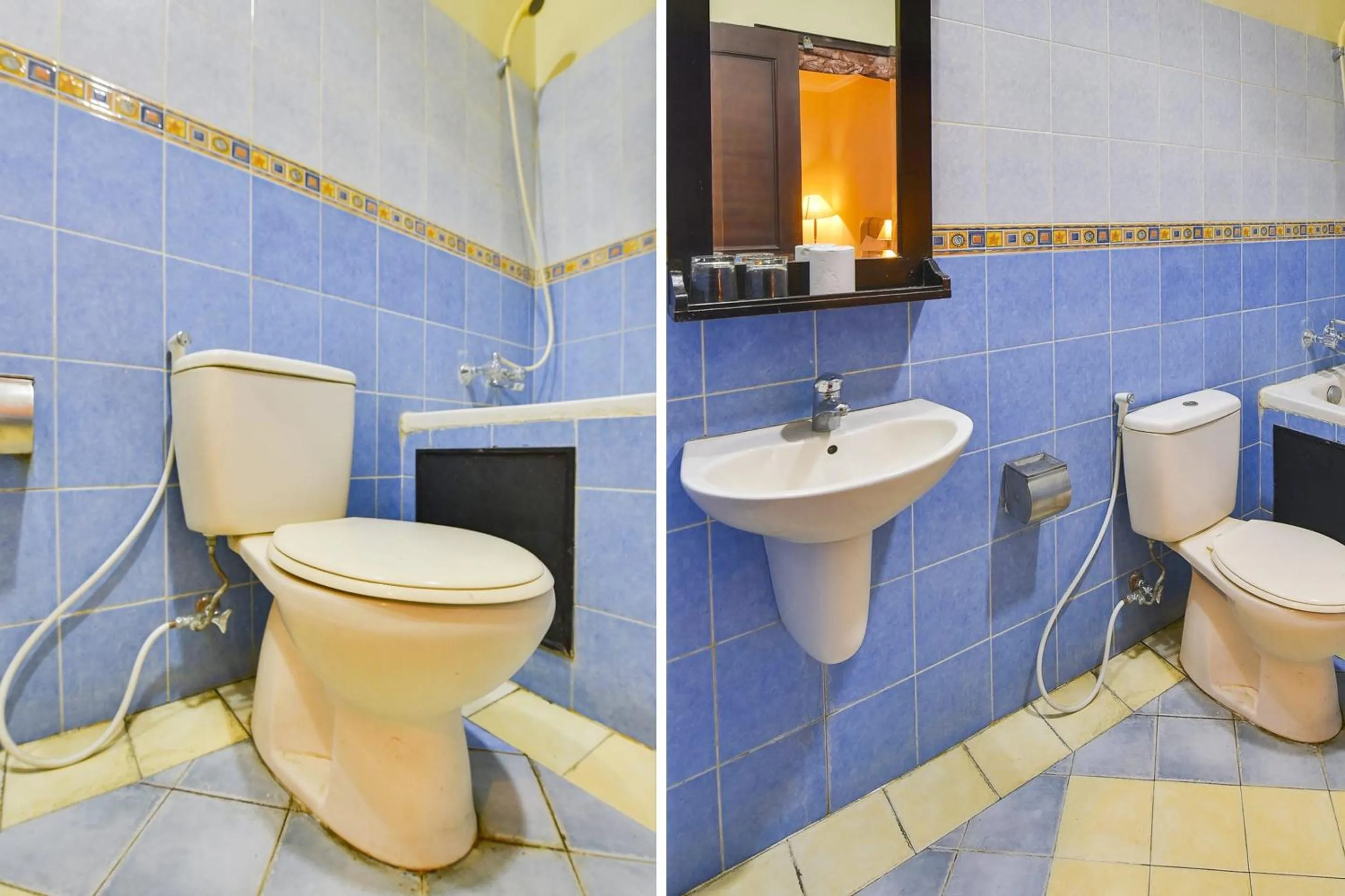 Bathroom in Super OYO Townhouse Oak Maxi Hotel Legian